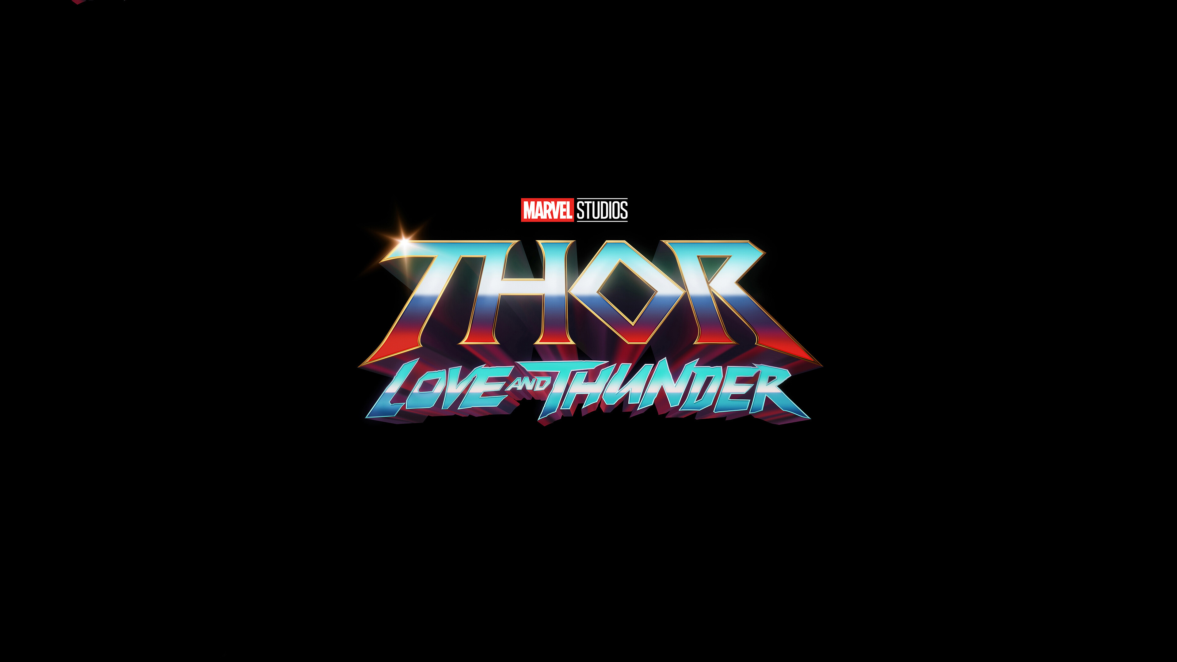 Thor: Love and Thunder, 2021 logo, 1680x1050 resolution, 3840x2160 4K Desktop