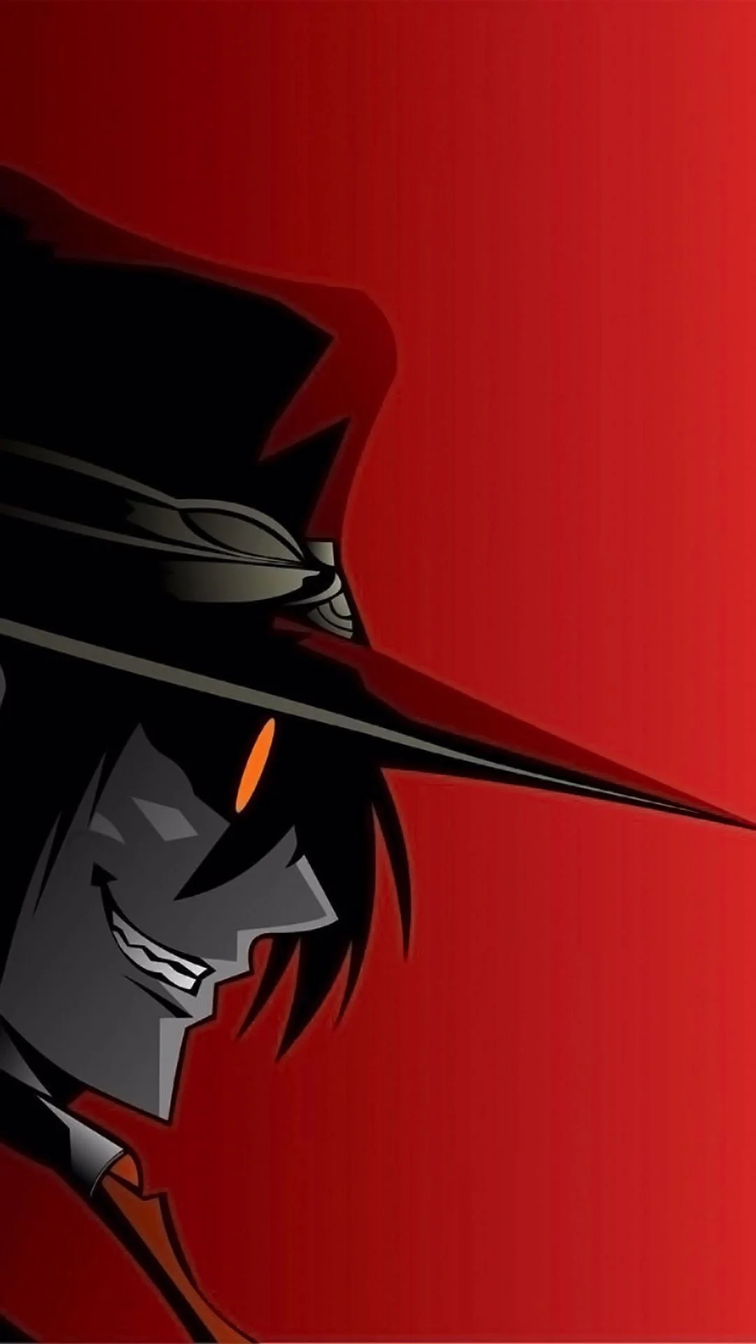 Alucard Hellsing, Top backgrounds, Imposing presence, Unsettling aura, 1080x1920 Full HD Phone