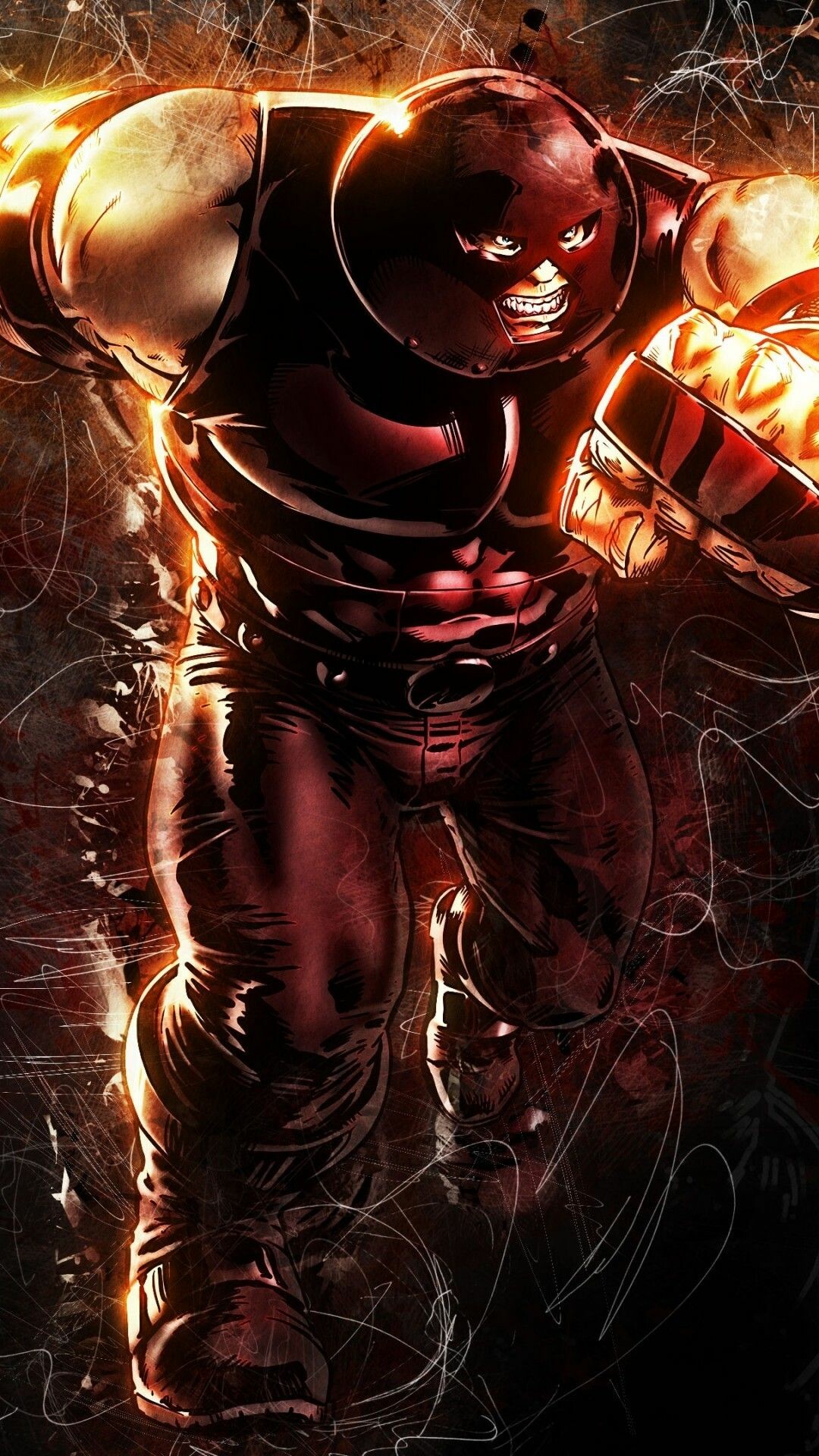 Juggernaut, Marvel Villains Wallpaper, 1080x1920 Full HD Phone