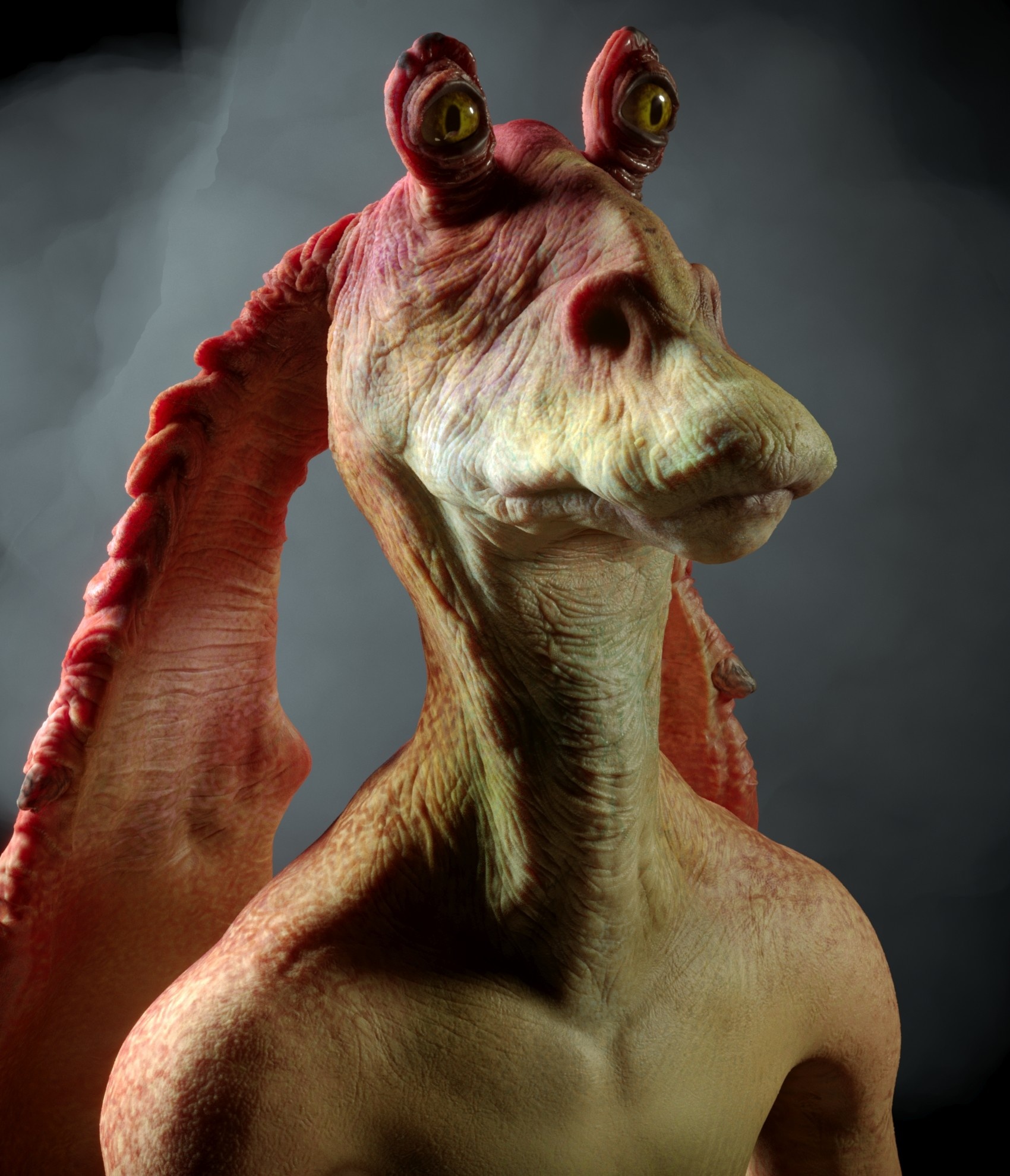 Marton Antal, Jar Jar Binks, 1700x1980 HD Phone