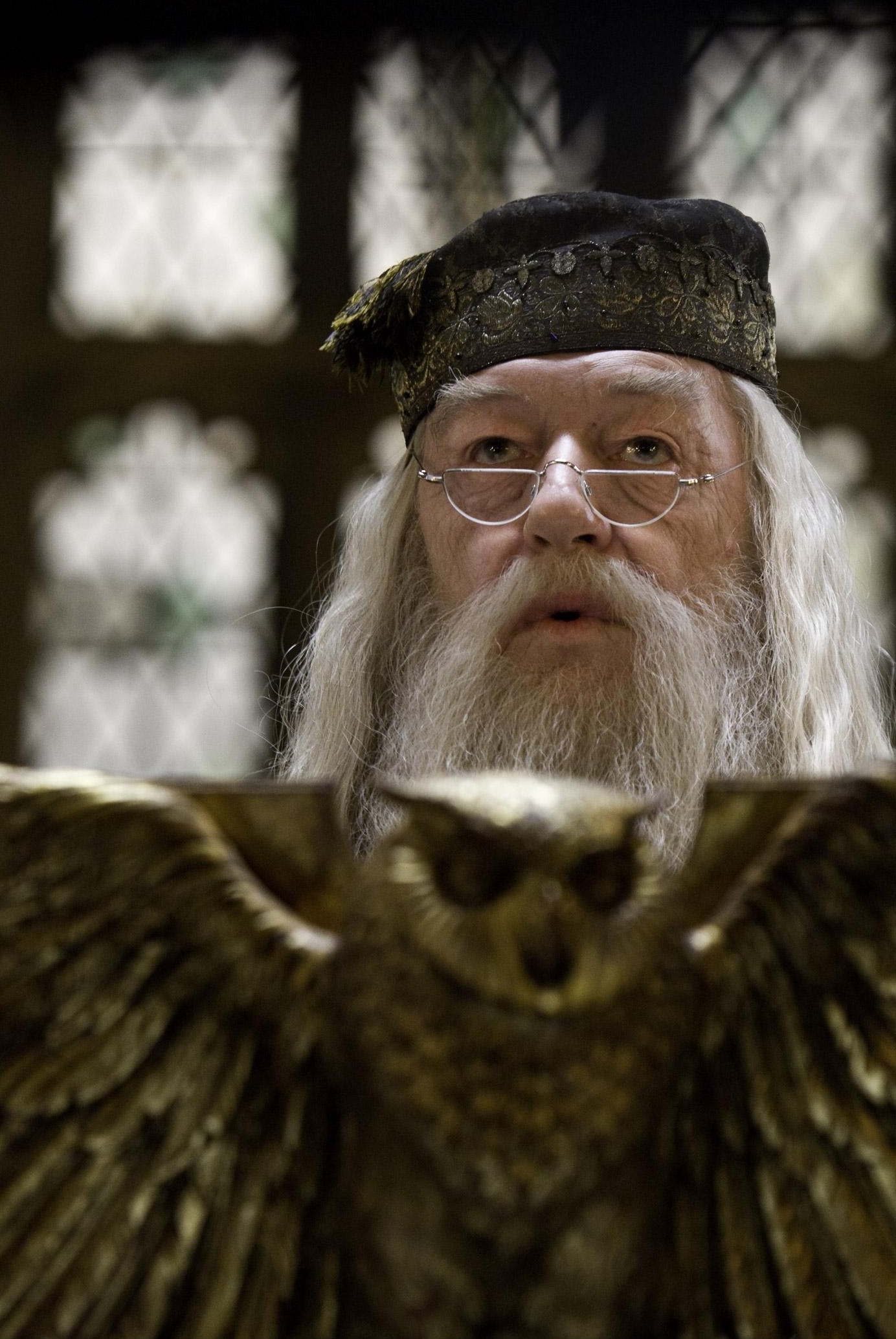 Dumbledore, Michael Gambon, Great Hall, Albus, 1390x2070 HD Phone