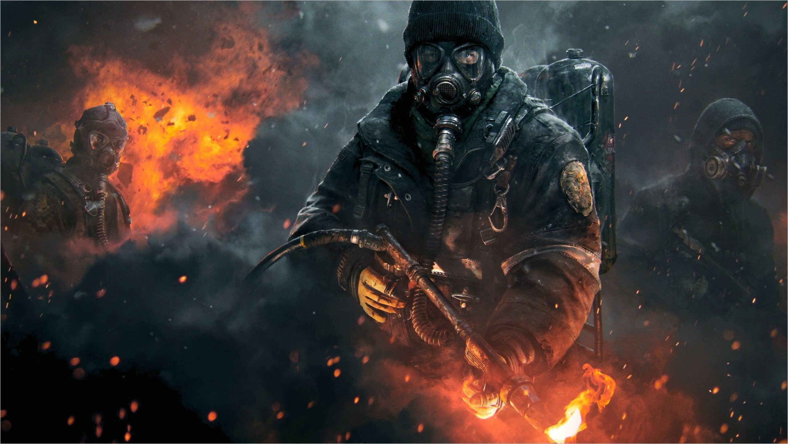 Tom Clancy's The Division, Dark Action Wallpaper, 2560x1450 HD Desktop