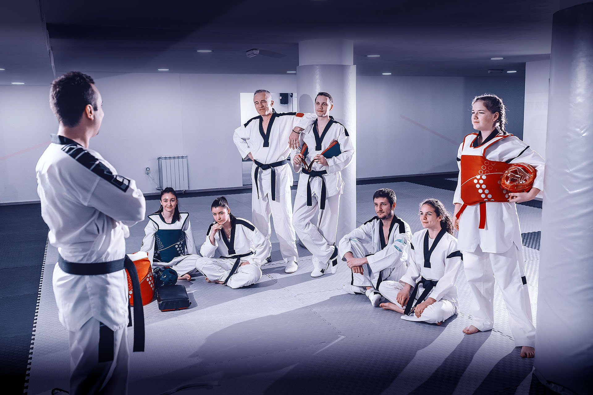 Taekwondo combat sport, Martial art, Taekwondo club, Taekwondo ecole, 1920x1280 HD Desktop