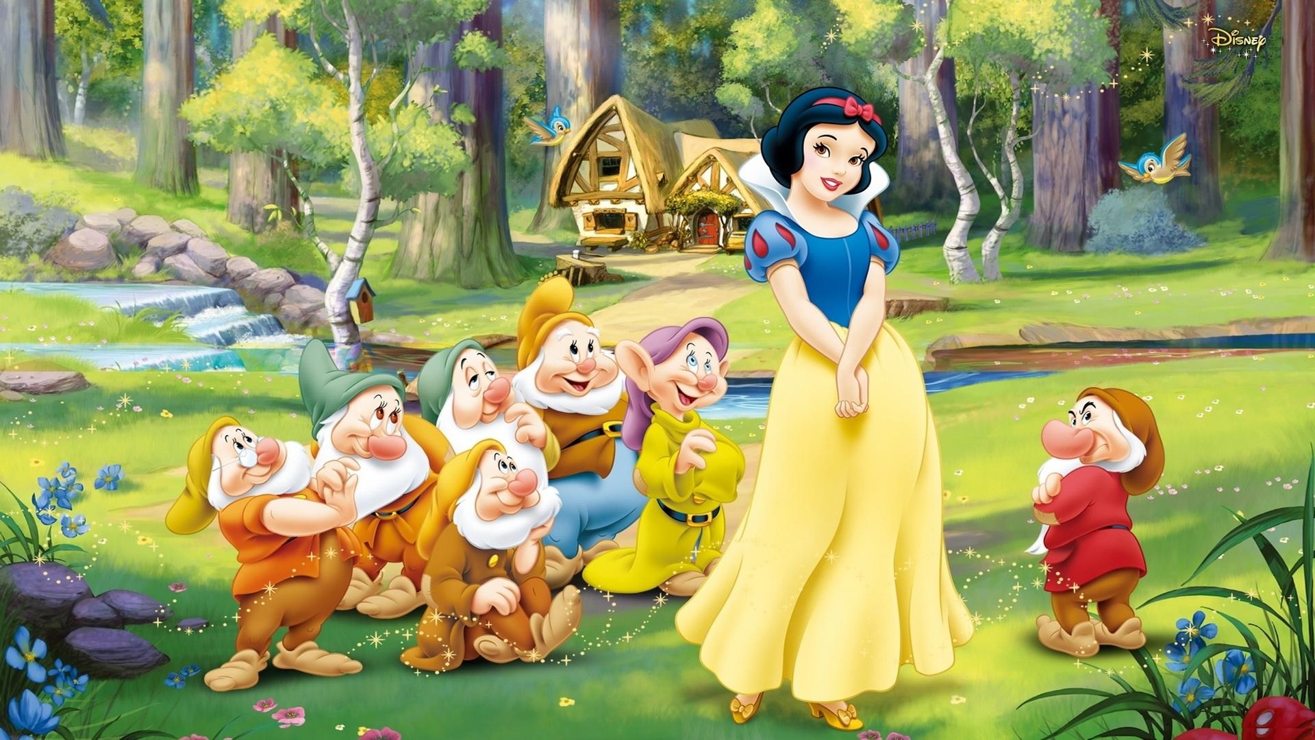 Snow White and the Seven Dwarfs, Disney Wallpaper, 1920x1080 Full HD Desktop