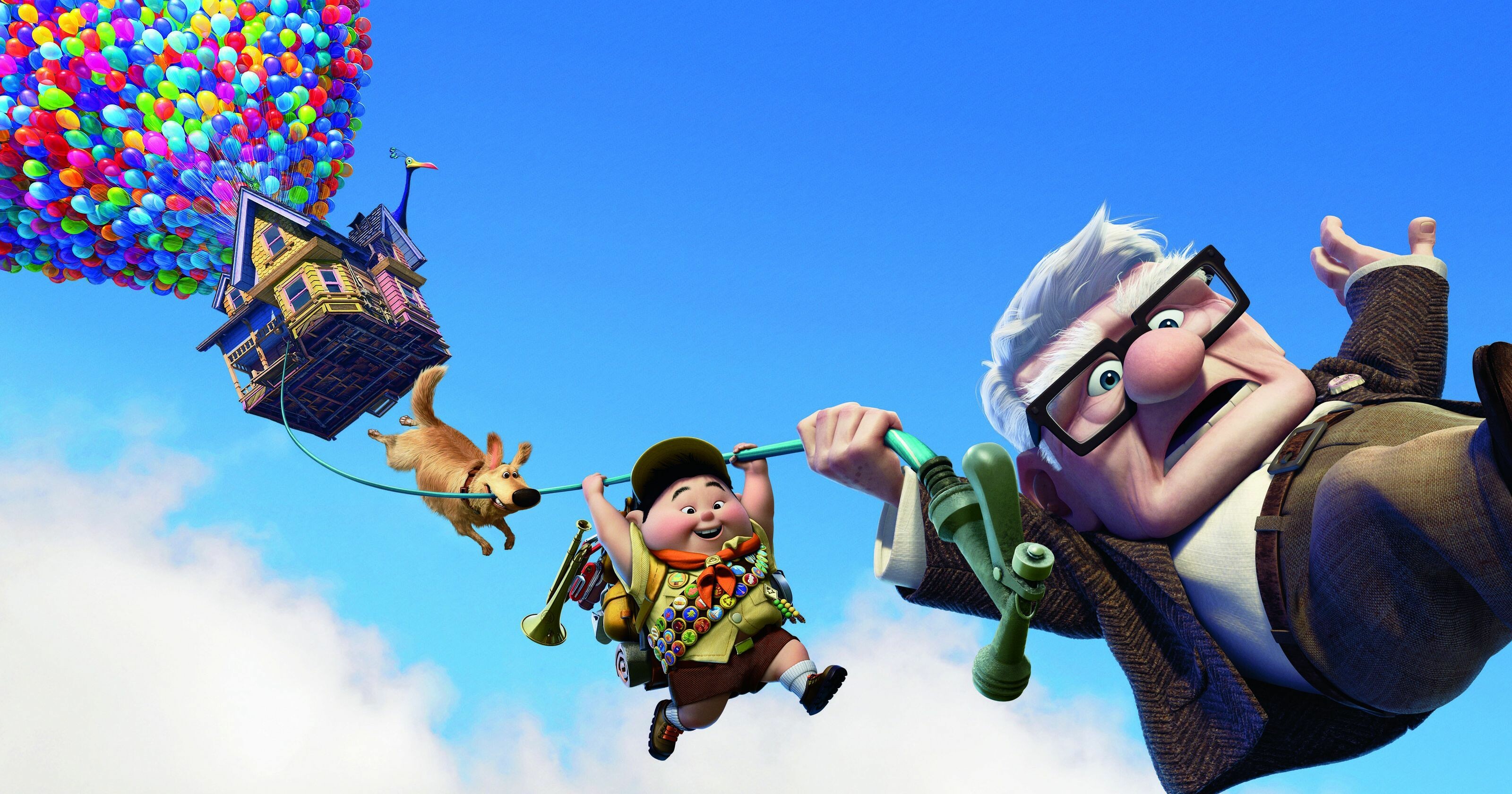 Up, Cartoon, Animation, Movie, 3200x1680 HD Desktop