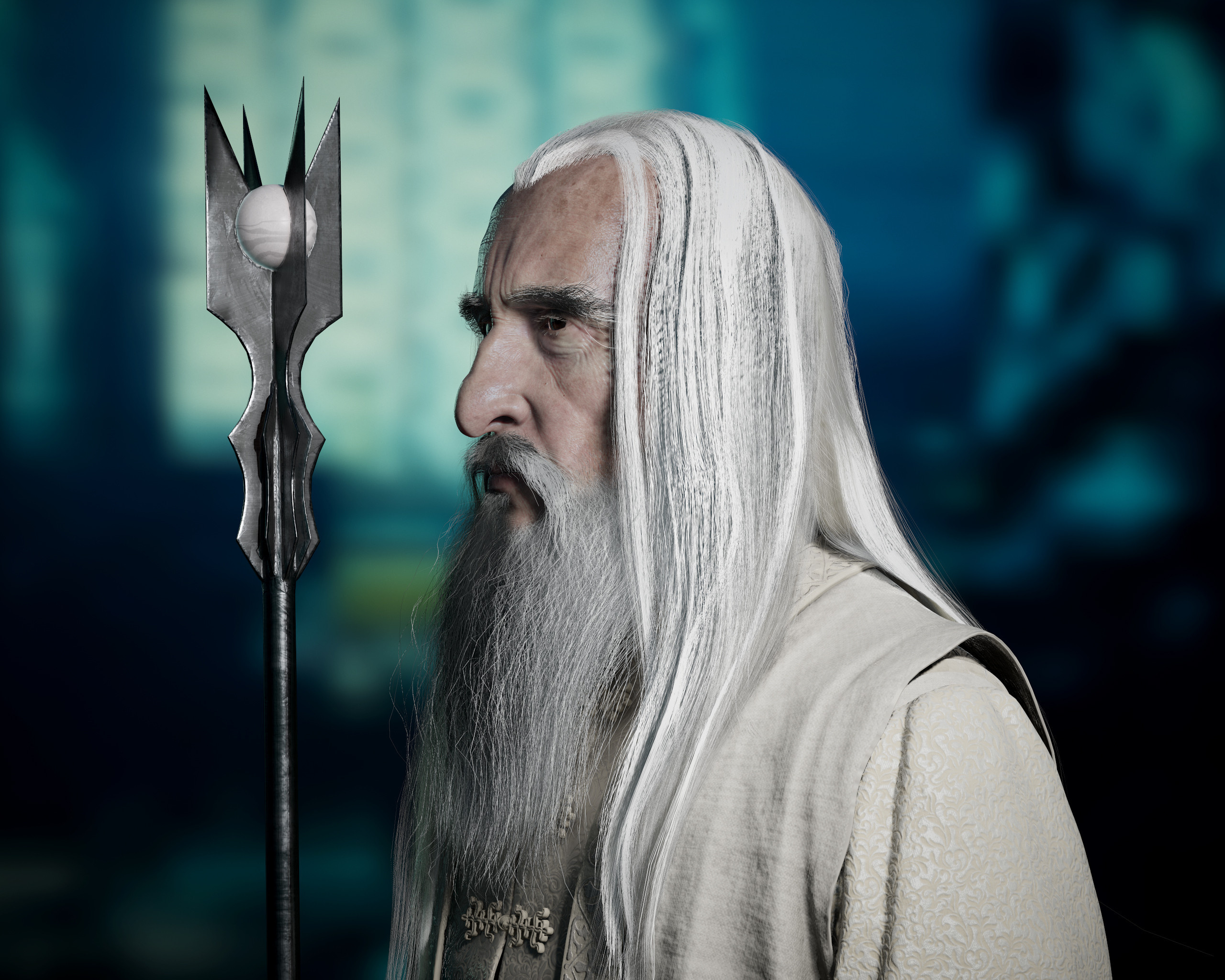 Saruman, Movies, ArtStation, Saruman, 2560x2050 HD Desktop