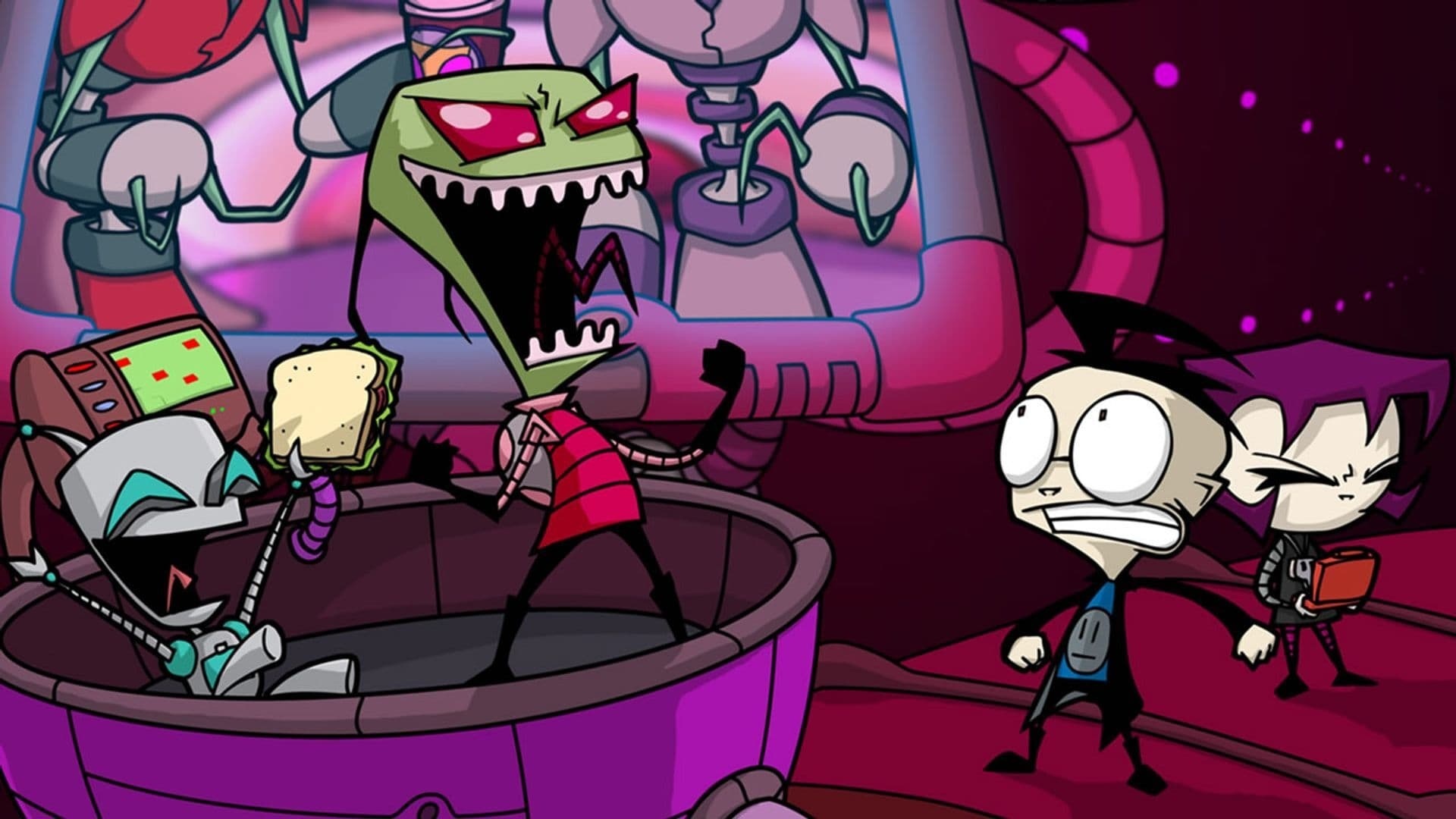 Invader ZIM, TV series, Backdrops, Science fiction, 1920x1080 Full HD Desktop