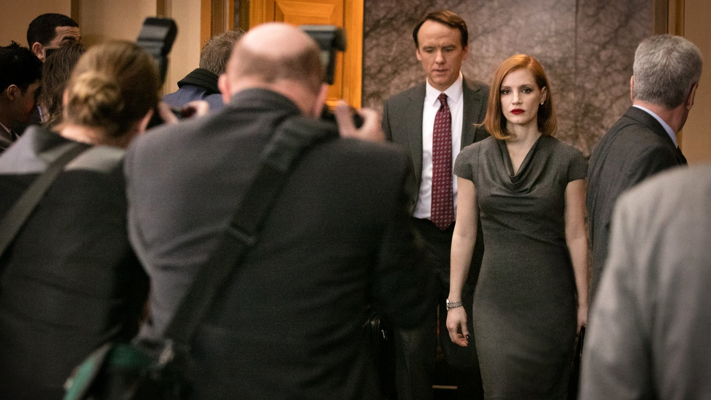 Miss Sloane, 2016 film, Biographical film, Political thriller, 2340x1320 HD Desktop