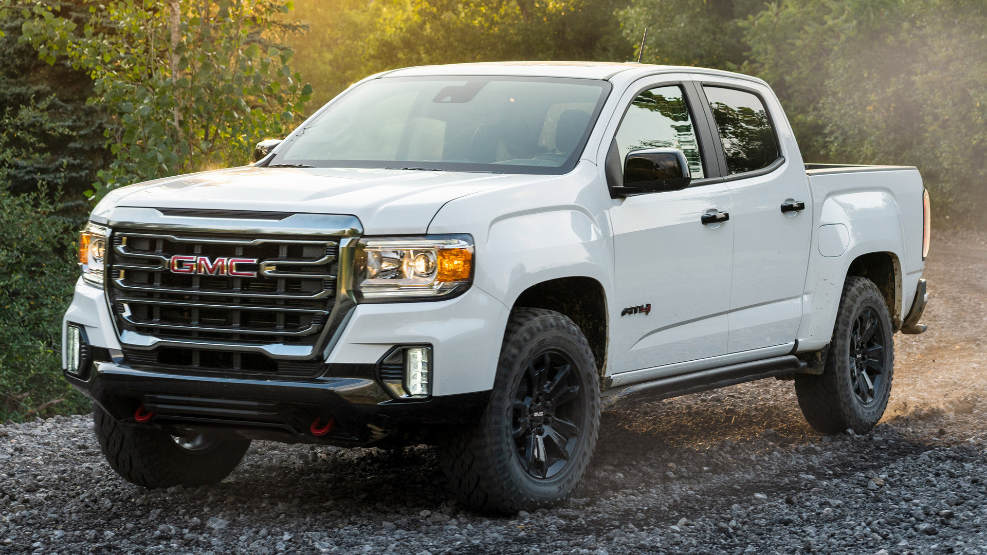 GMC Canyon, 2021 at4 crew cab, Off-road performance edition, Car pixel, 1920x1080 Full HD Desktop