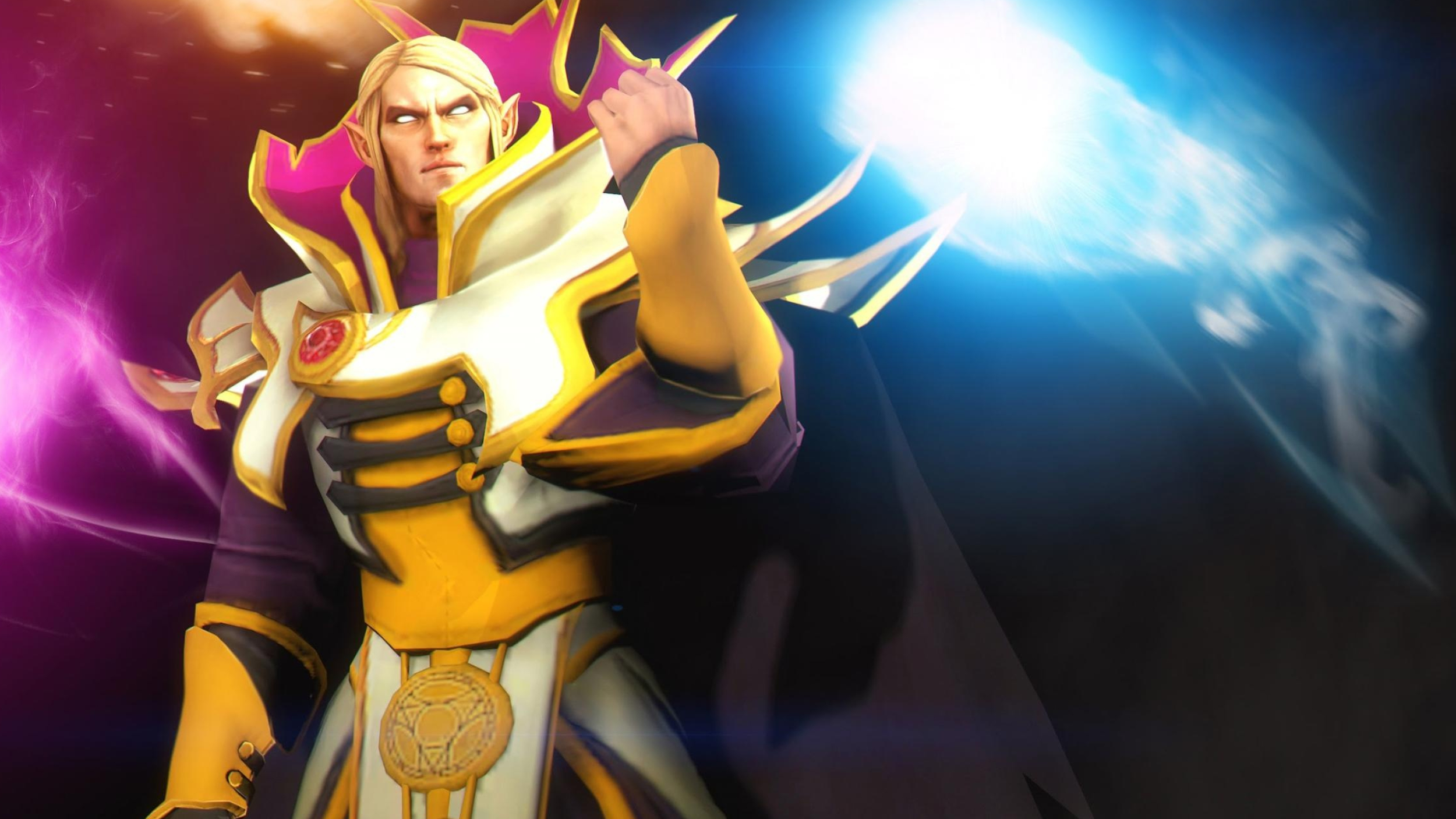 Invoker, Dota 2, Top 10 heroes, Team fight strategies, 2500x1410 HD Desktop