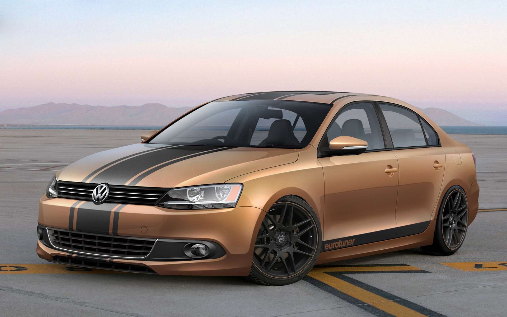 Volkswagen Jetta, HD wallpapers, VW logo, 1920x1200 HD Desktop