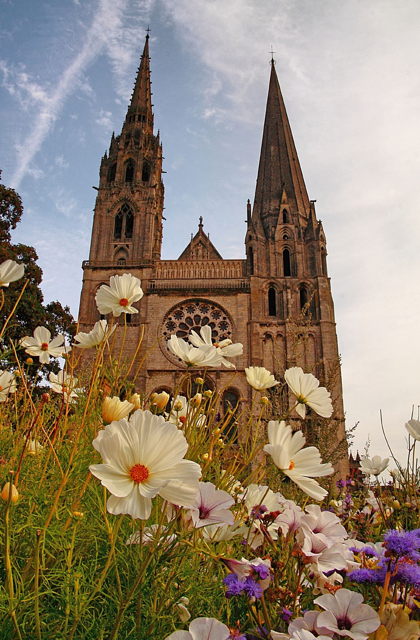 Cathdrale de Chartres, Cathdrale nogent le rotrou, Travel, 1350x2050 HD Phone