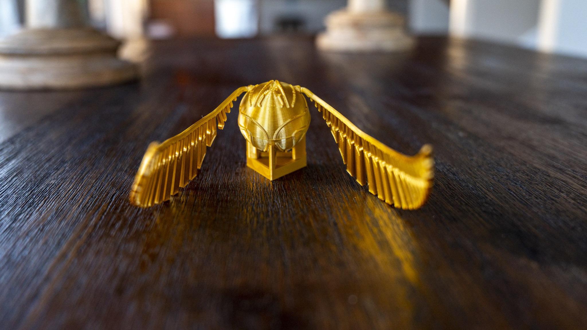 Golden Snitch, Movies, Golden Snitch prop from Harry Potter, 2050x1160 HD Desktop