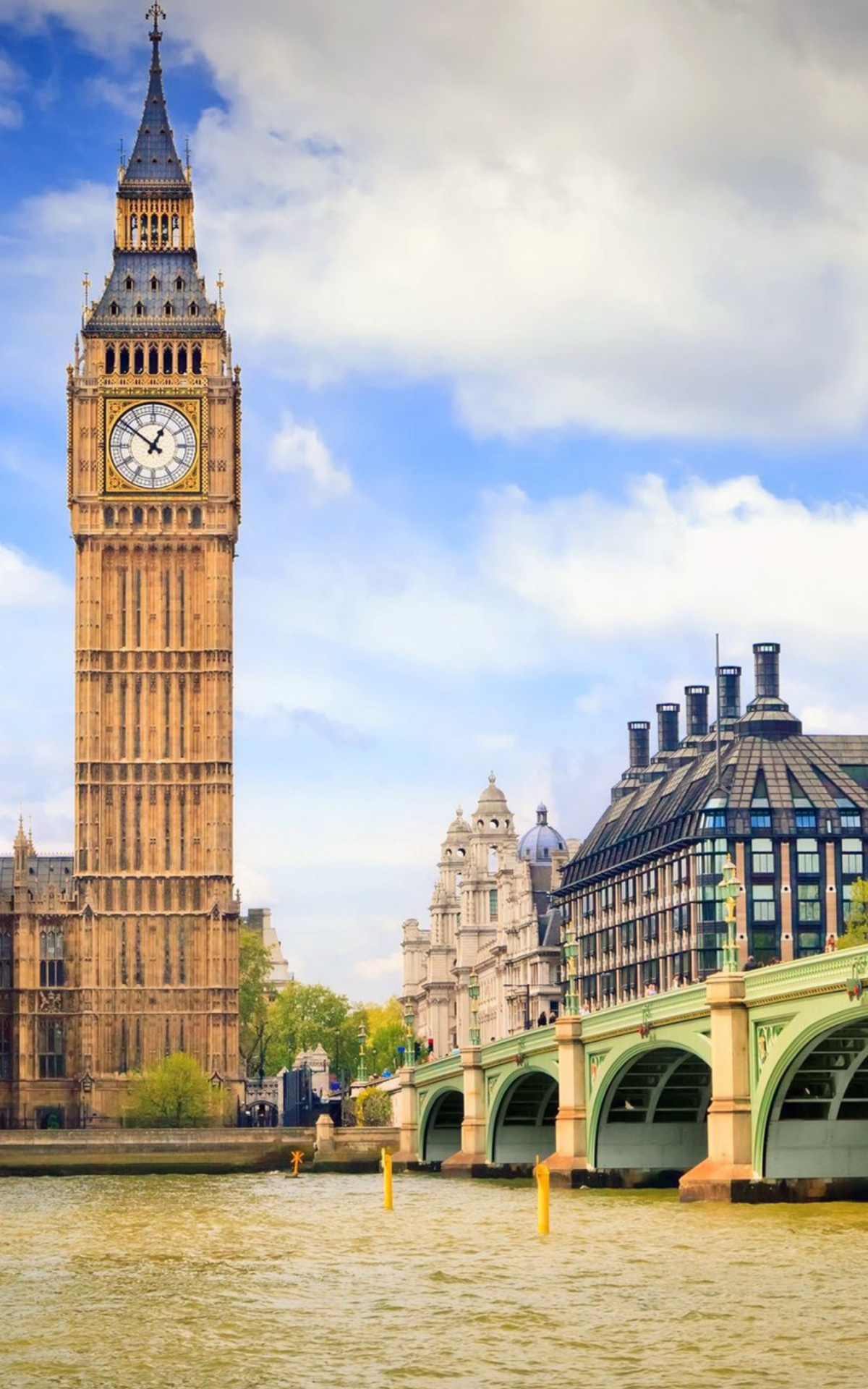 Big Ben, Travels, Ultra HD wallpaper, Landscape beauty, 1200x1920 HD Phone