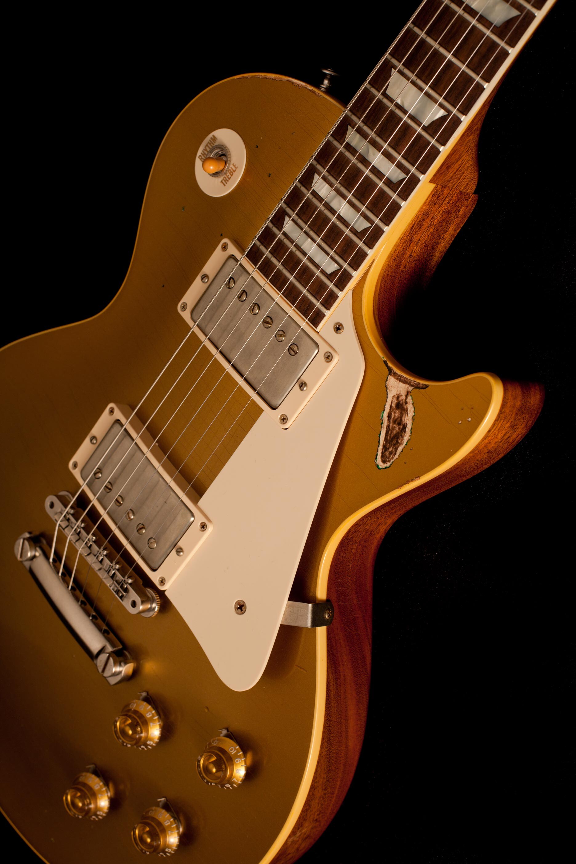 1957 Les Paul Goldtop, Gibson Guitars Wallpaper, 1880x2810 HD Phone