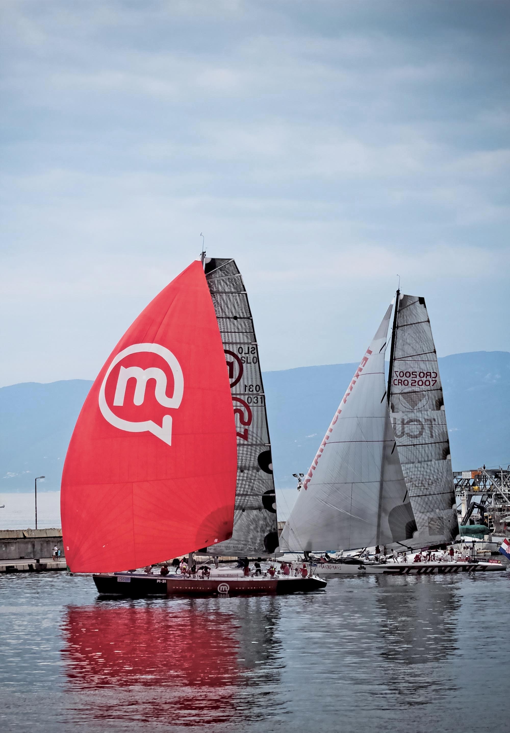 Sea and boat, Nautical sports, Regatta excitement, Dynamic sailing, 2000x2880 HD Phone