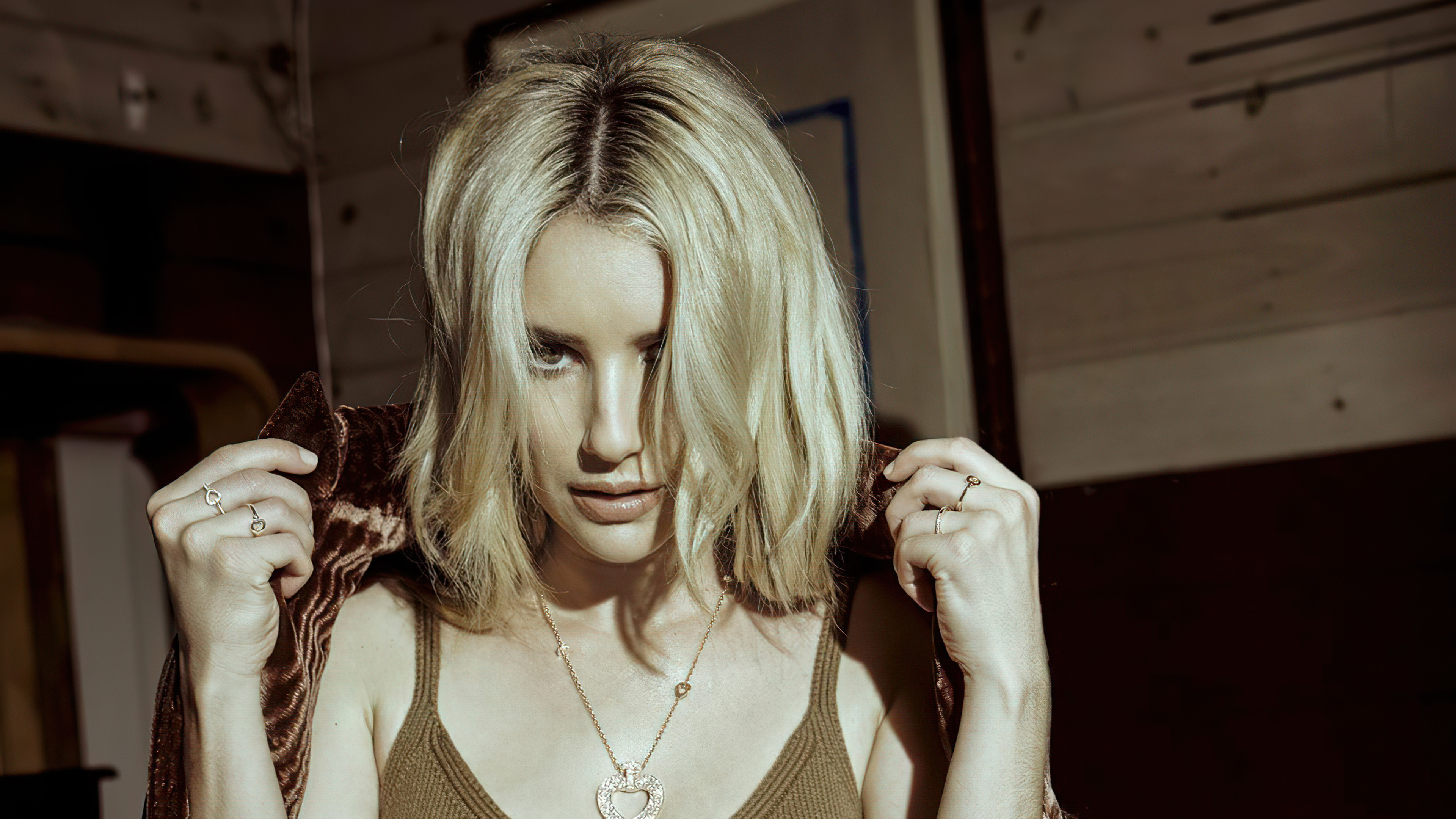 Emma Roberts, Citizen K Magazine, Celebrities, Photoshoot, 3840x2160 4K Desktop