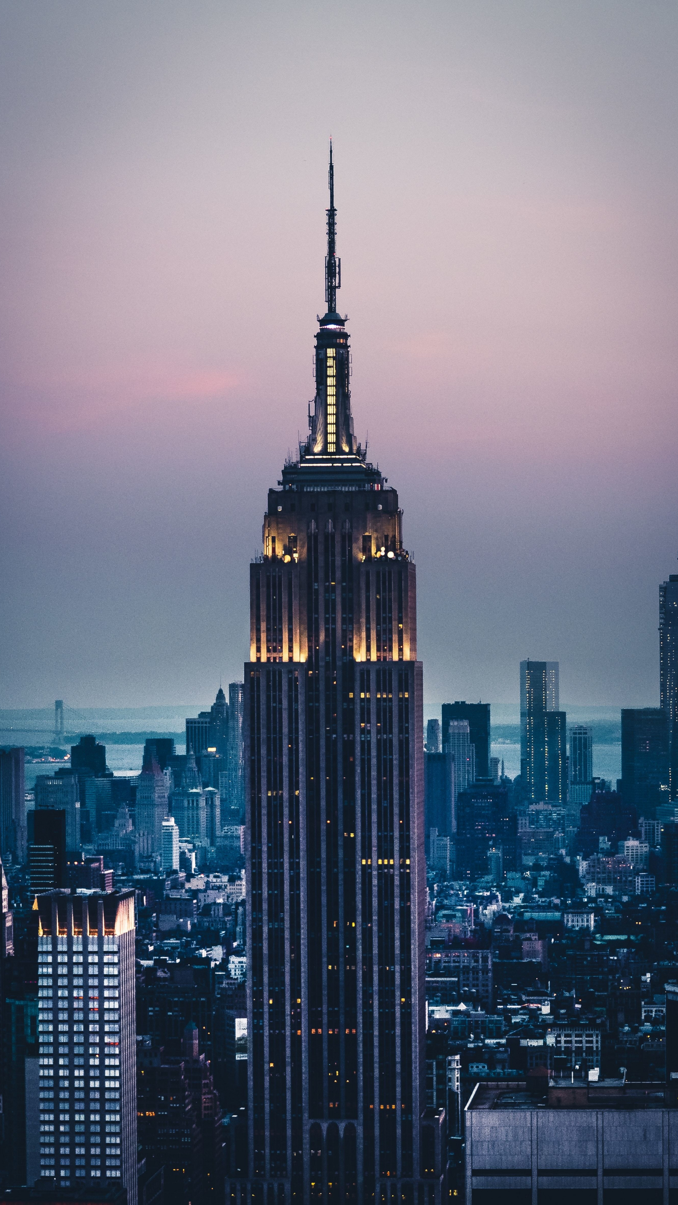 Empire State Building, New York City Wallpaper, 2160x3840 4K Phone