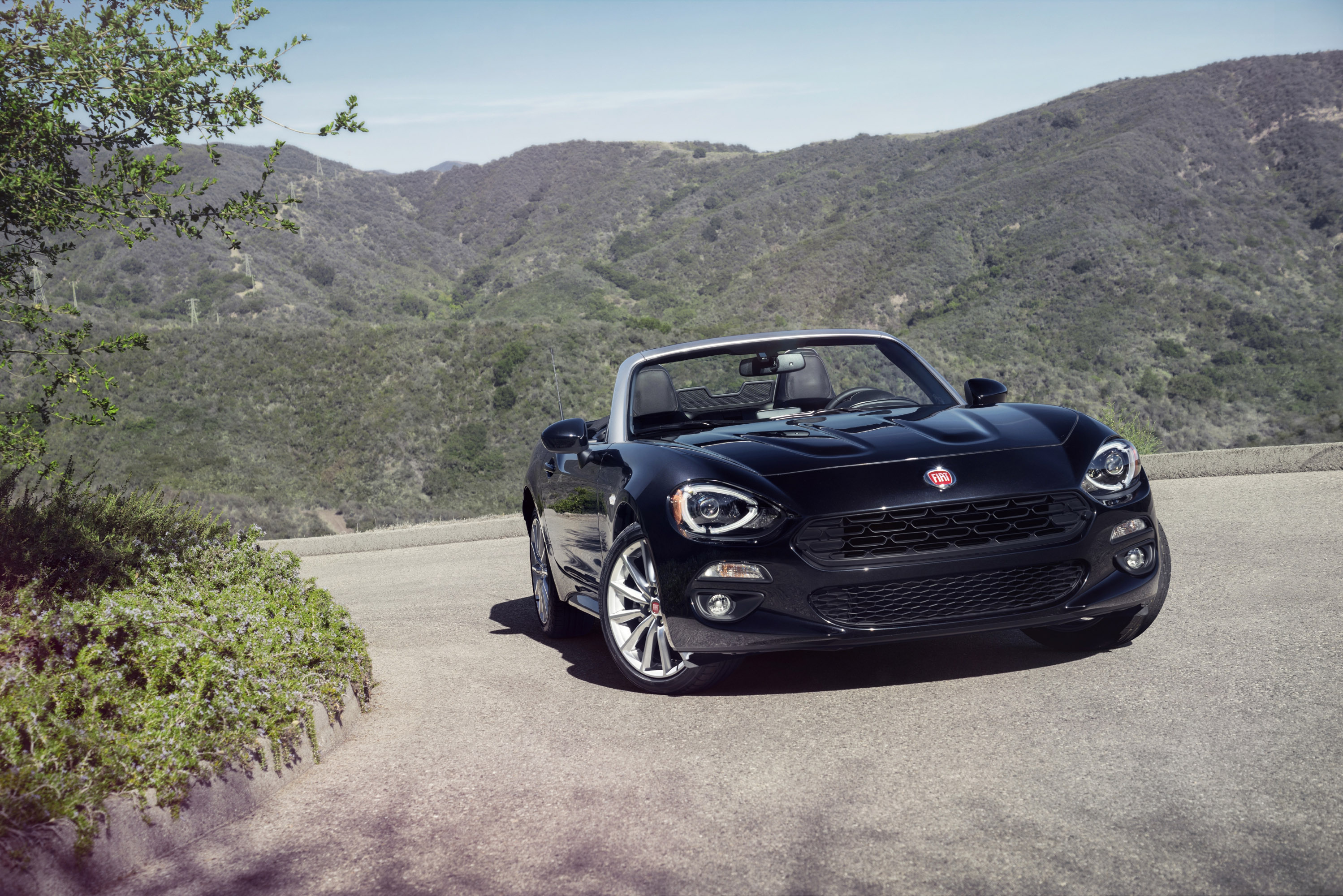 Fiat 124 Spider, Unveiling the 2017 model, Iconic Italian roadster, Retro-inspired design, 3000x2000 HD Desktop