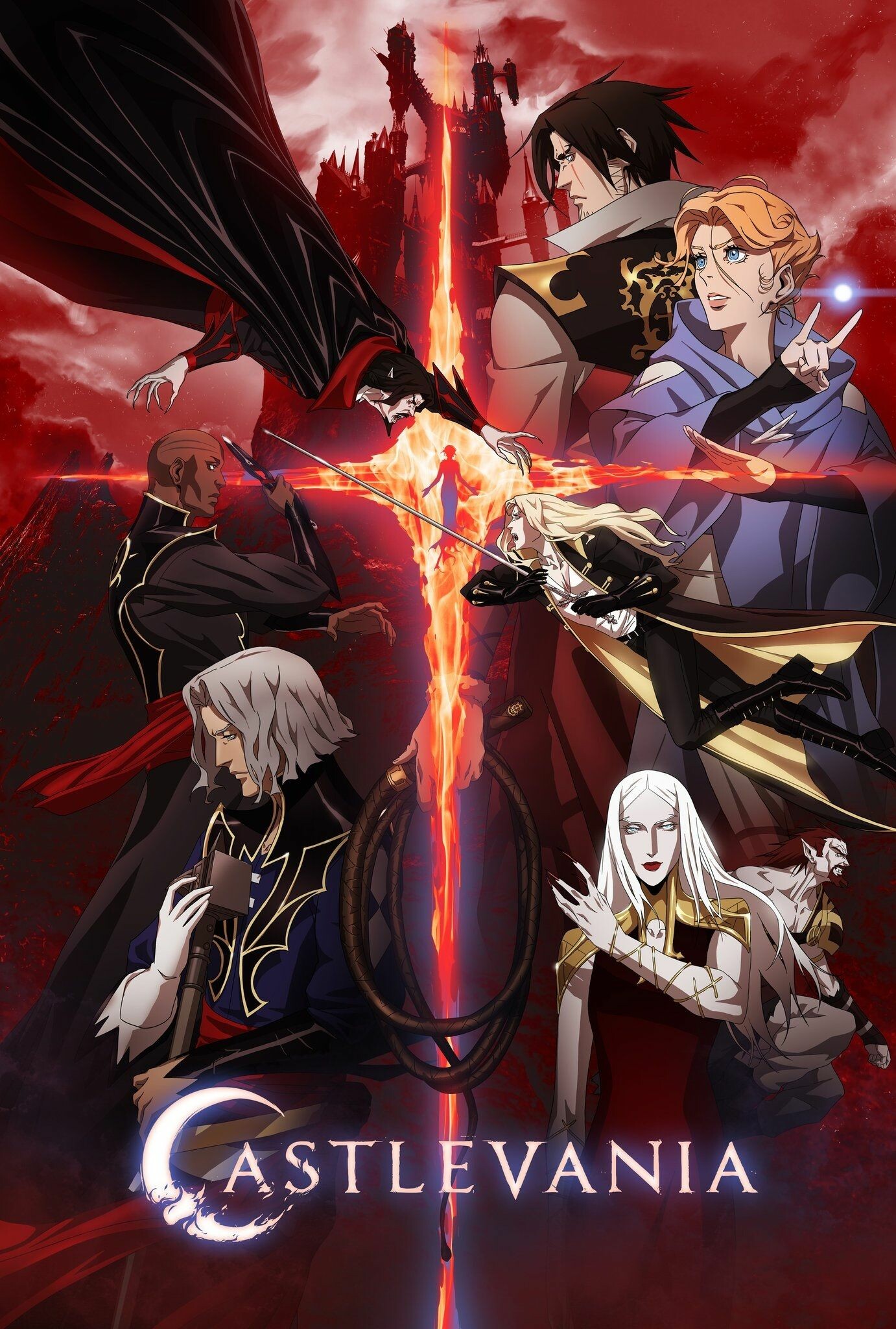 Castlevania (Netflix), Vampire legacy, Intense storyline, Netflix success, 1390x2050 HD Phone