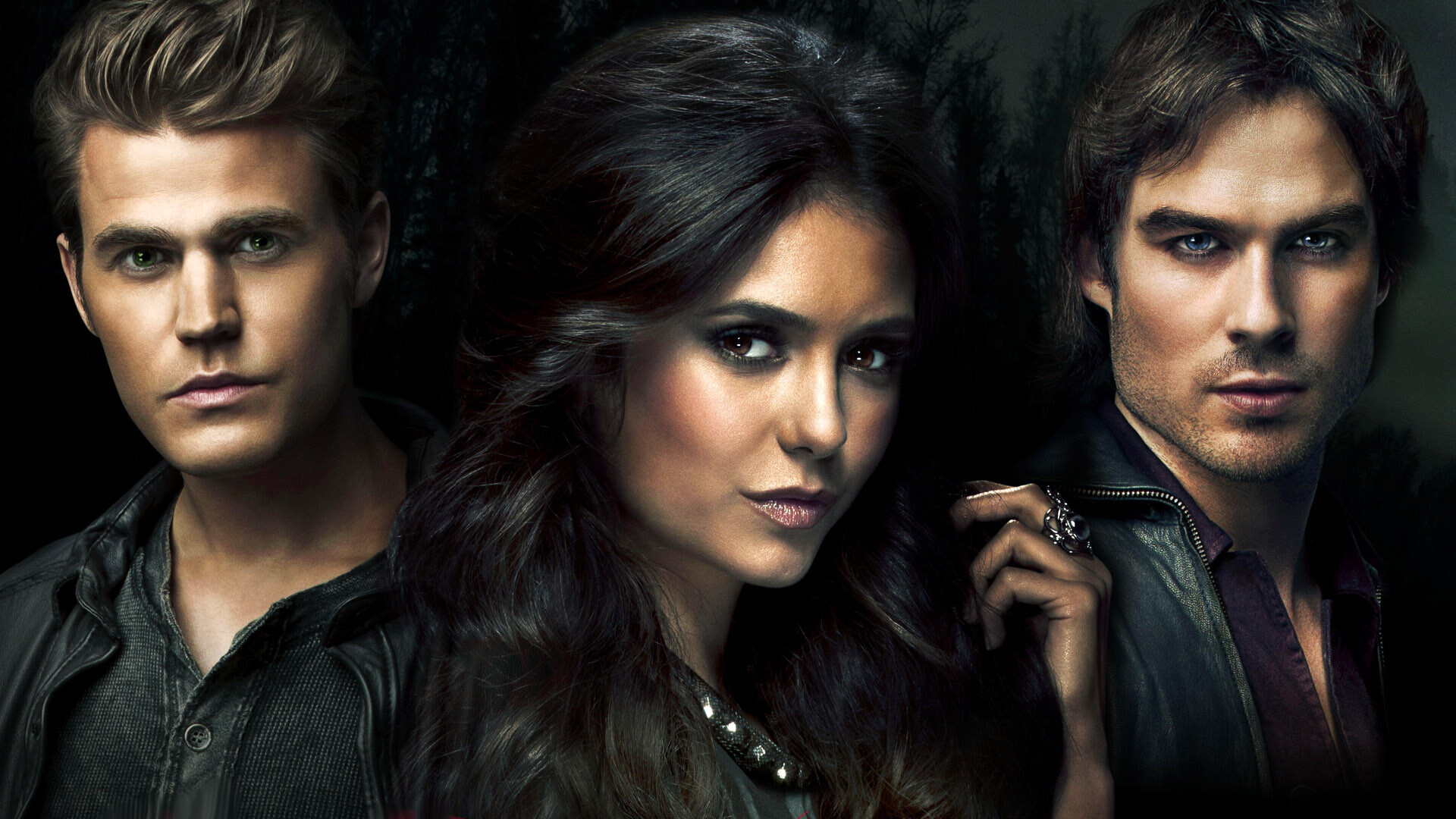 The Vampire Diaries, Dark and seductive, HD wallpapers, Undying allure, 1920x1080 Full HD Desktop