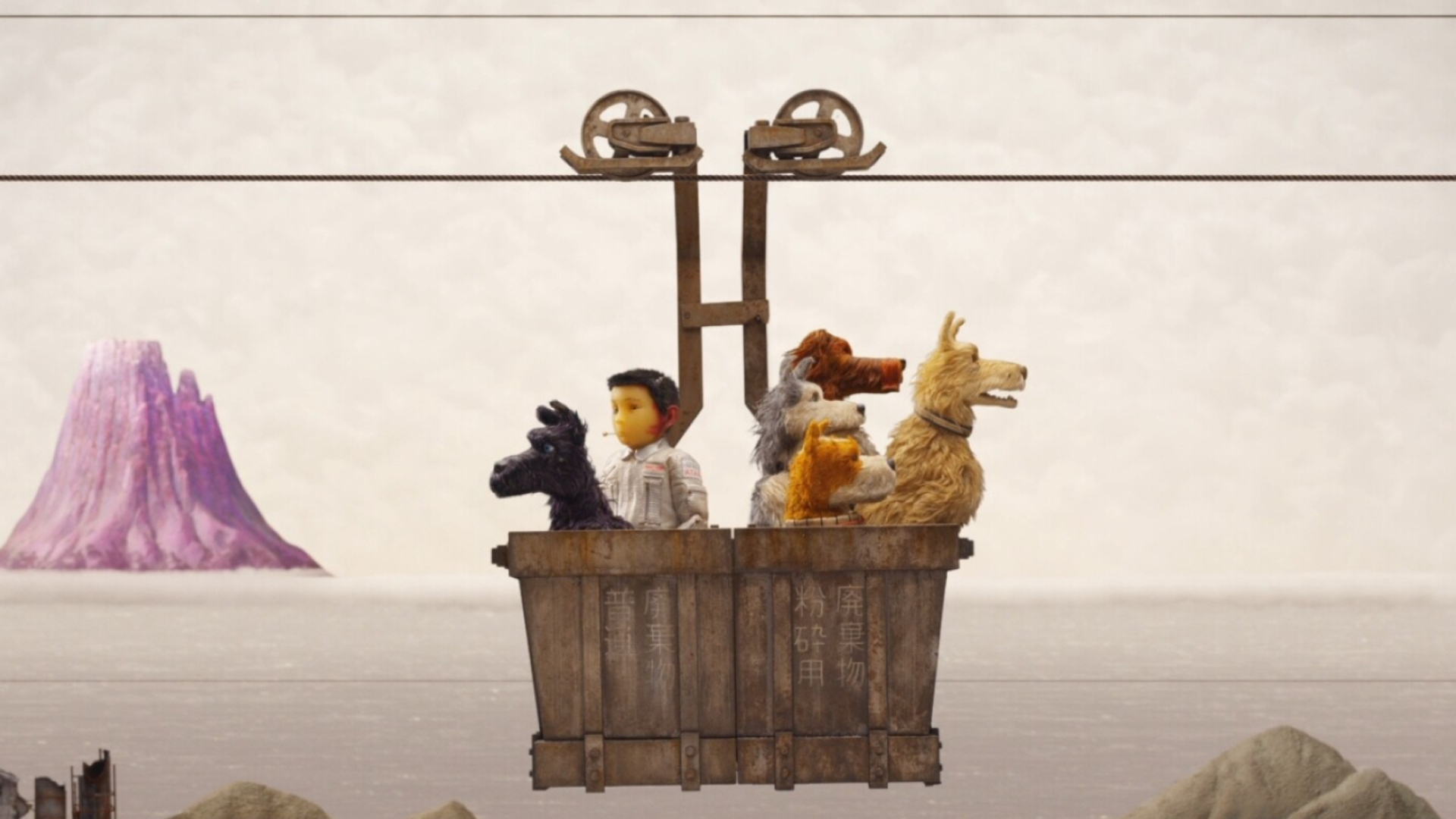 Isle of Dogs, Animated journey, Canine companions, Quirky storytelling, 1920x1080 Full HD Desktop