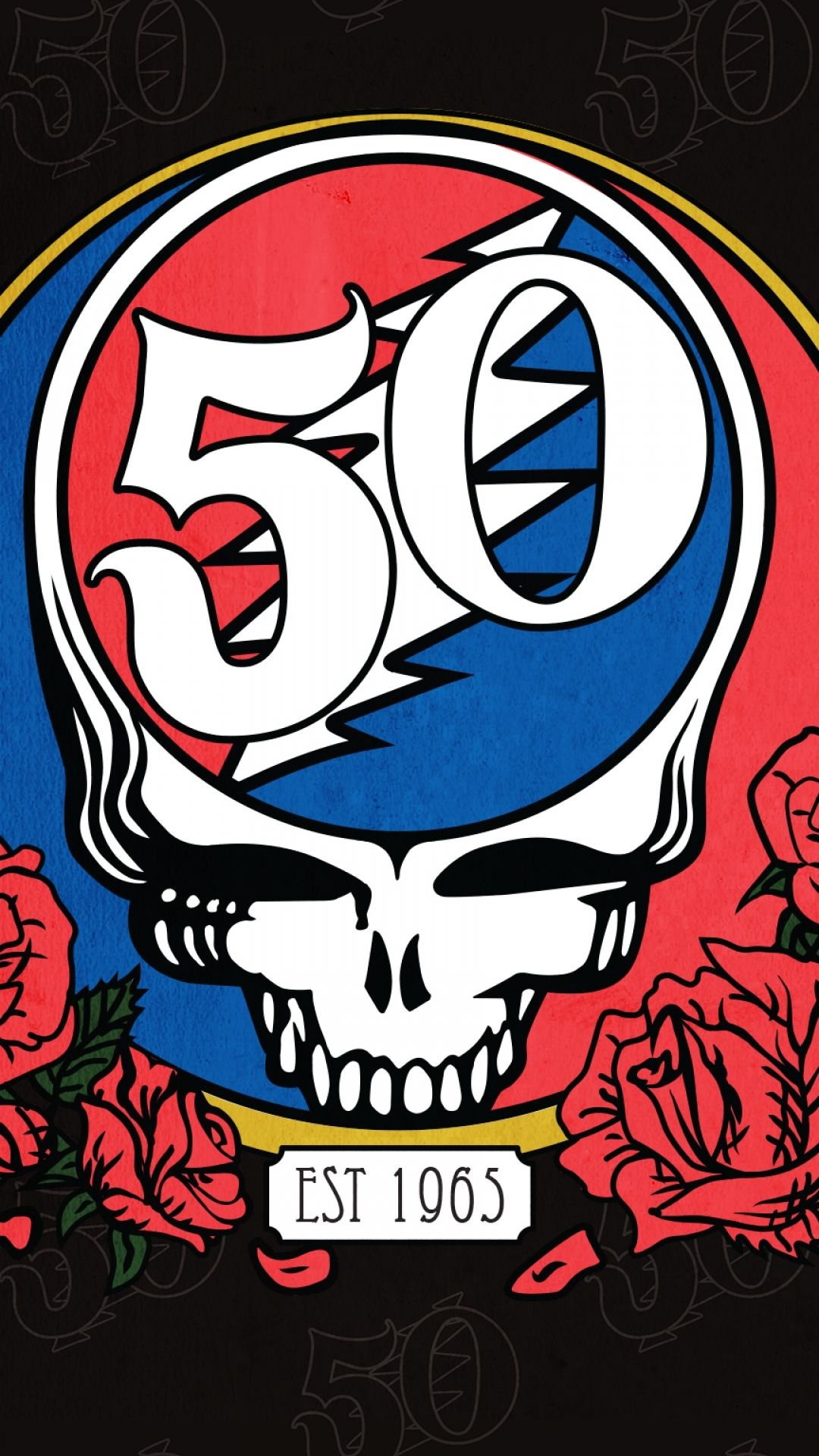 Free Grateful Dead wallpapers, Creative fan art, Grateful Dead band, Iconic imagery, 1080x1920 Full HD Phone