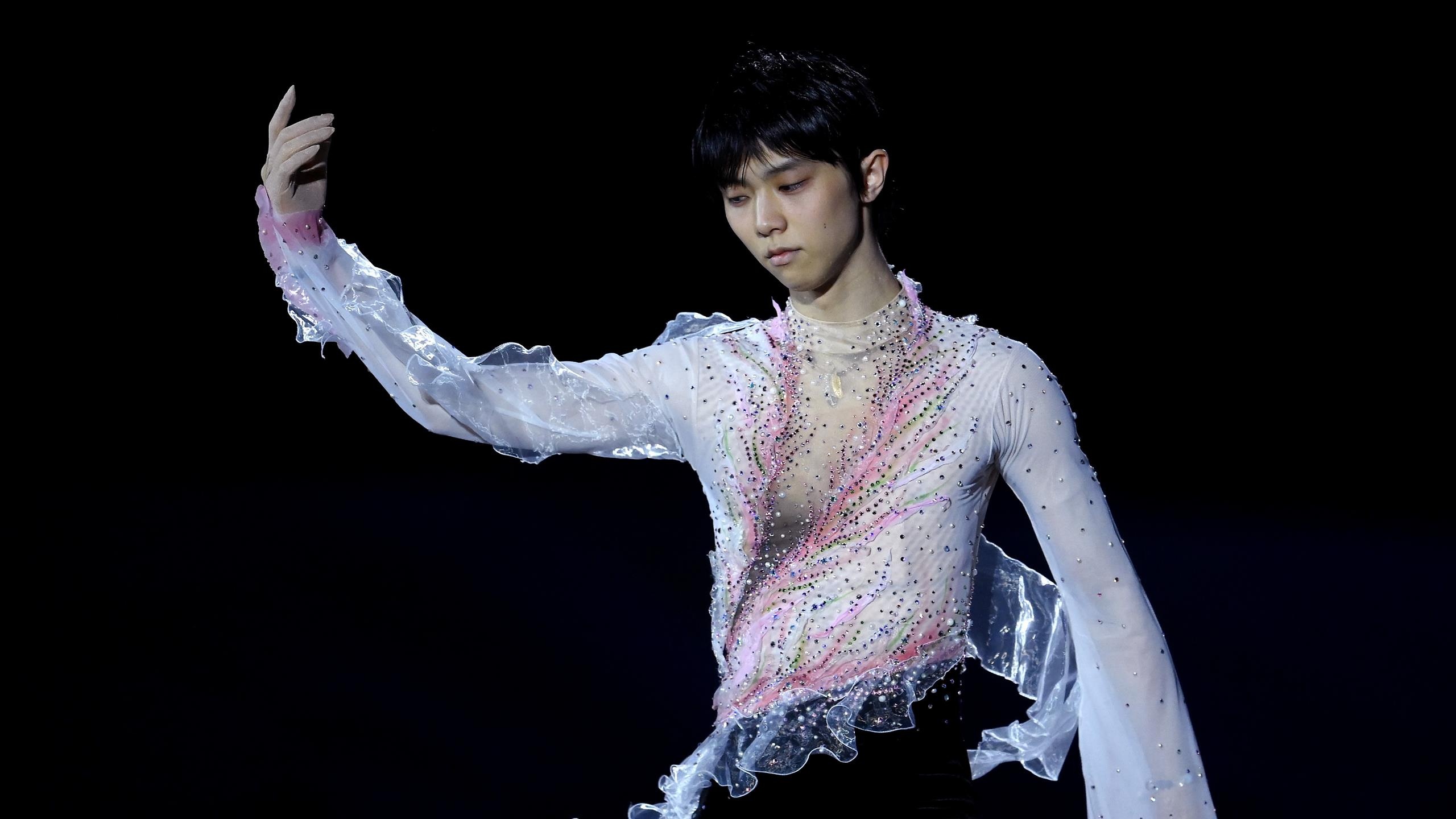 Yuzuru Hanyu, World Figure Skating Championships, Hanyu vs. Nathan, Ultimate competition, 2560x1440 HD Desktop