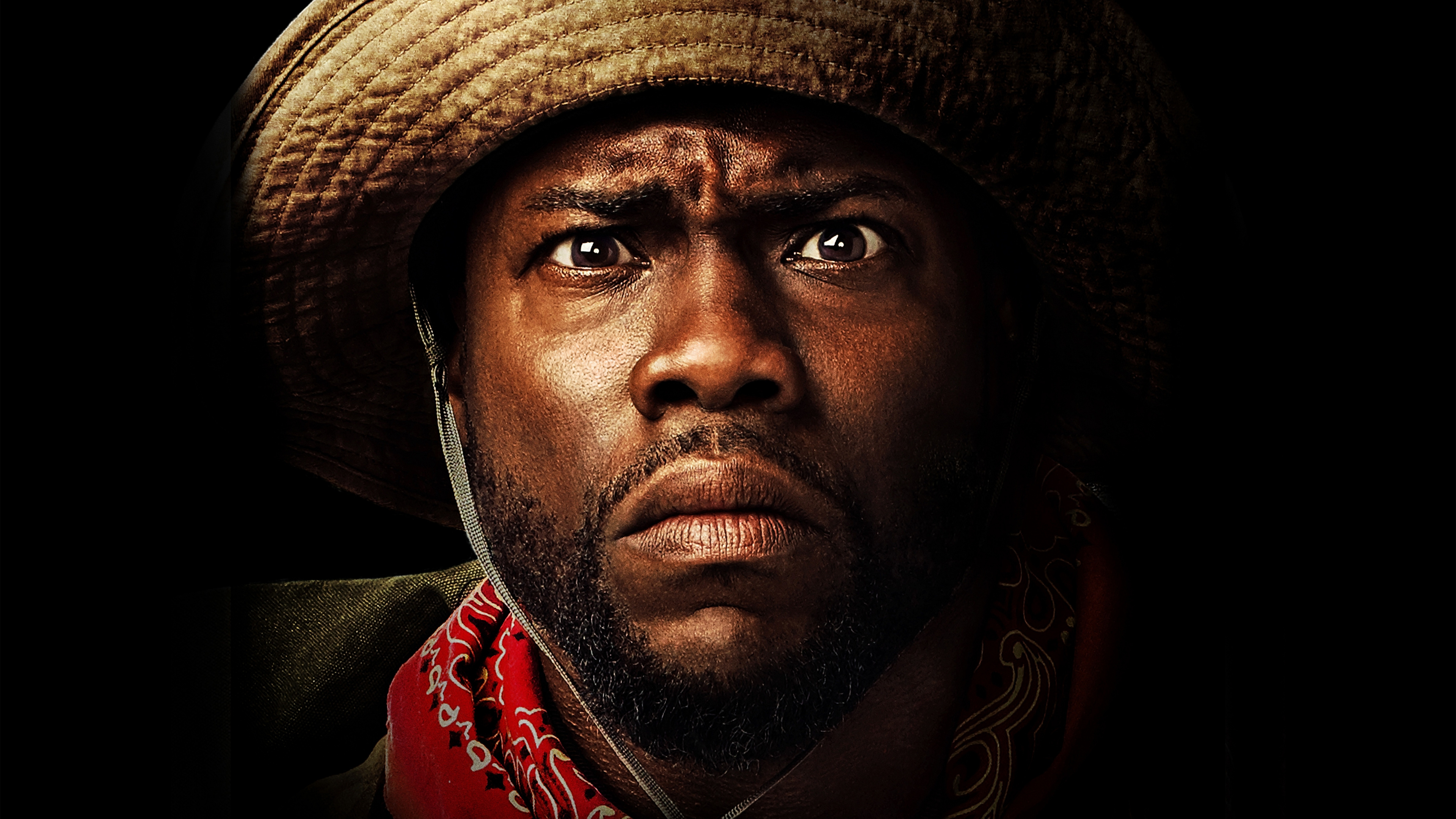 Jumanji: Welcome to the Jungle movie, Curious kevin hart, Jumanji welcome backgrounds, 3840x2160 4K Desktop