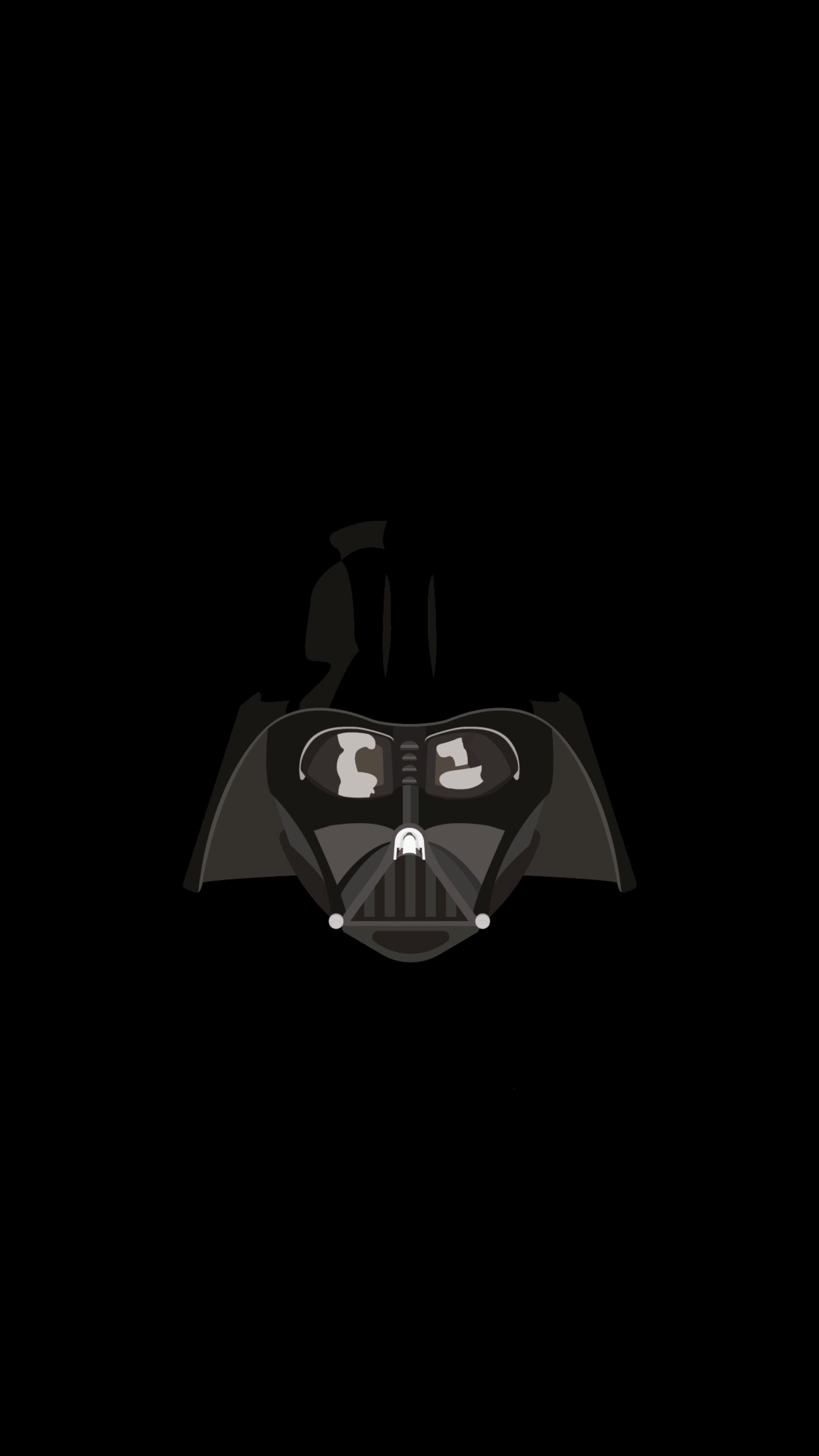 Darth Vader, Red and black backgrounds, Powerful Sith, Amoled graphics, 2160x3840 4K Phone