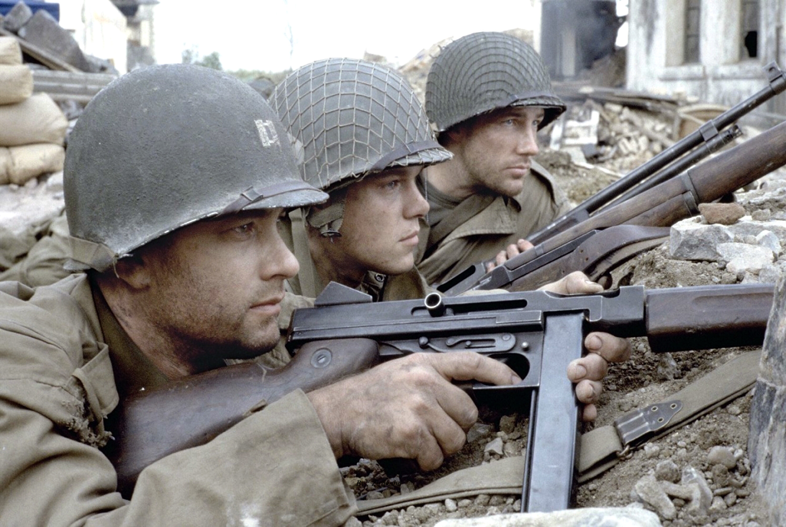 Saving Private Ryan, Wallpaper soldier, Matt Damon, Soldiers, 2990x2000 HD Desktop