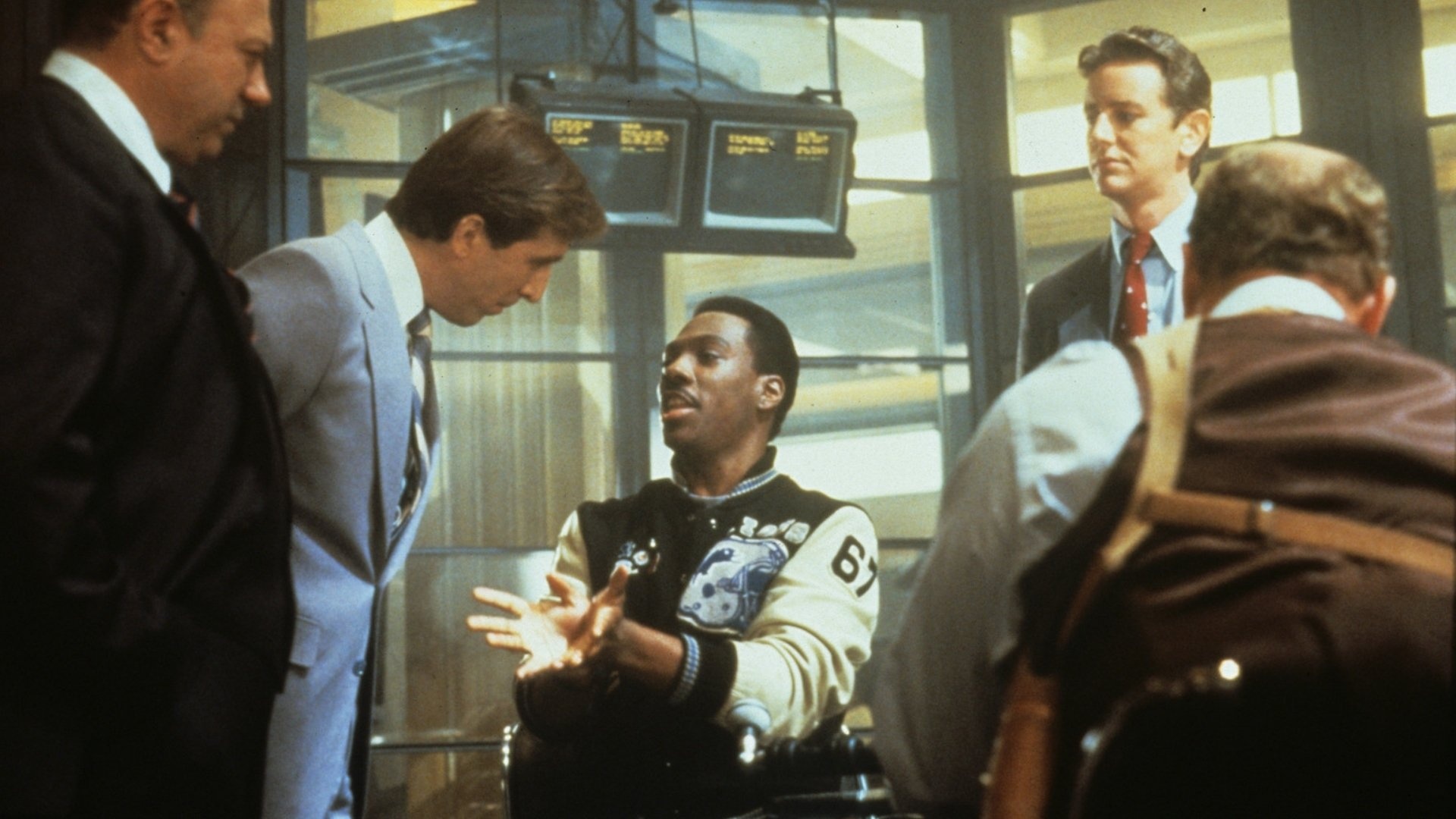 Beverly Hills Cop, Eddie Murphy, Movie still, Iconic scene, 1920x1080 Full HD Desktop