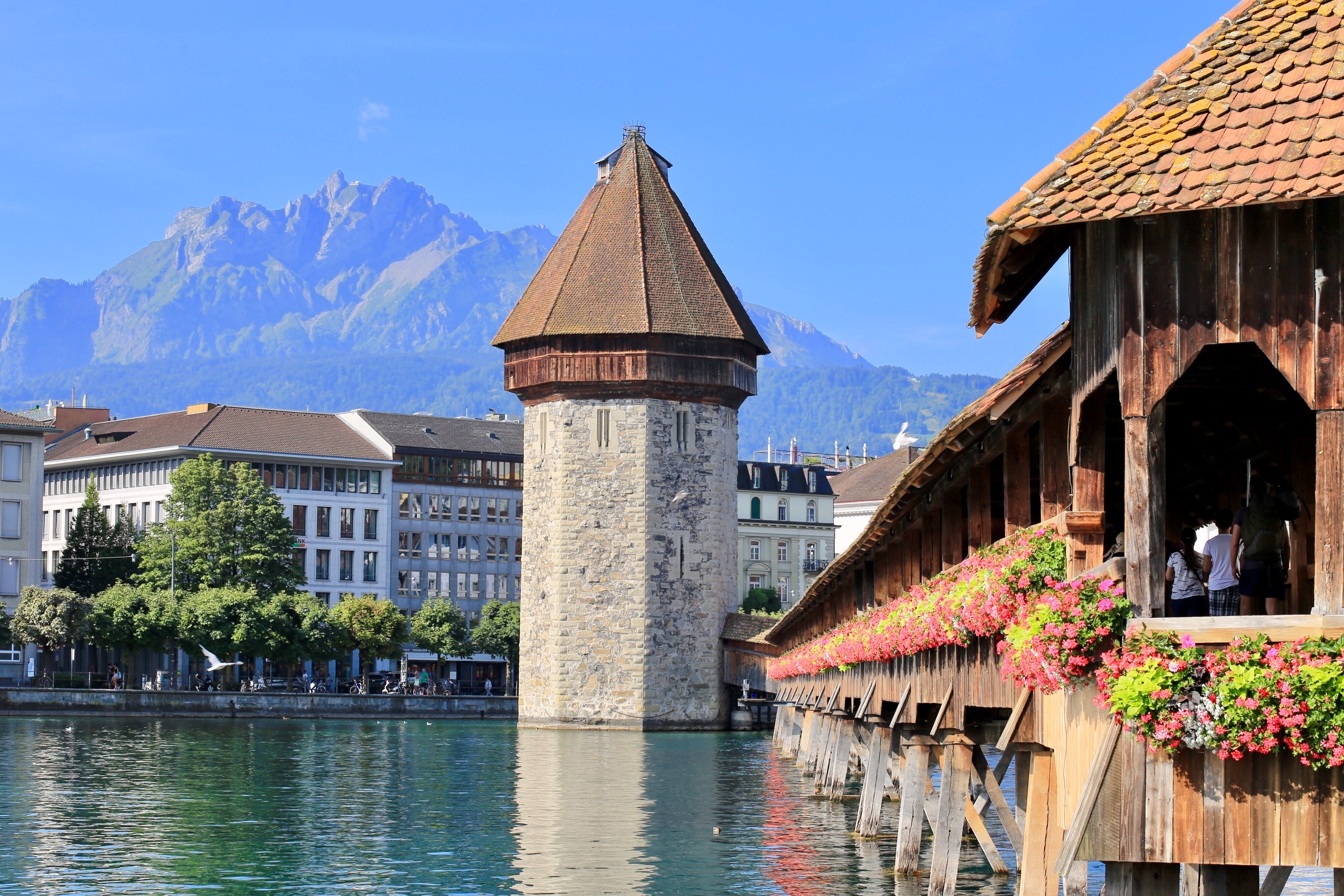 Chapel Bridge photos, 100 free, Download Pexels, Stock photos, 2740x1830 HD Desktop