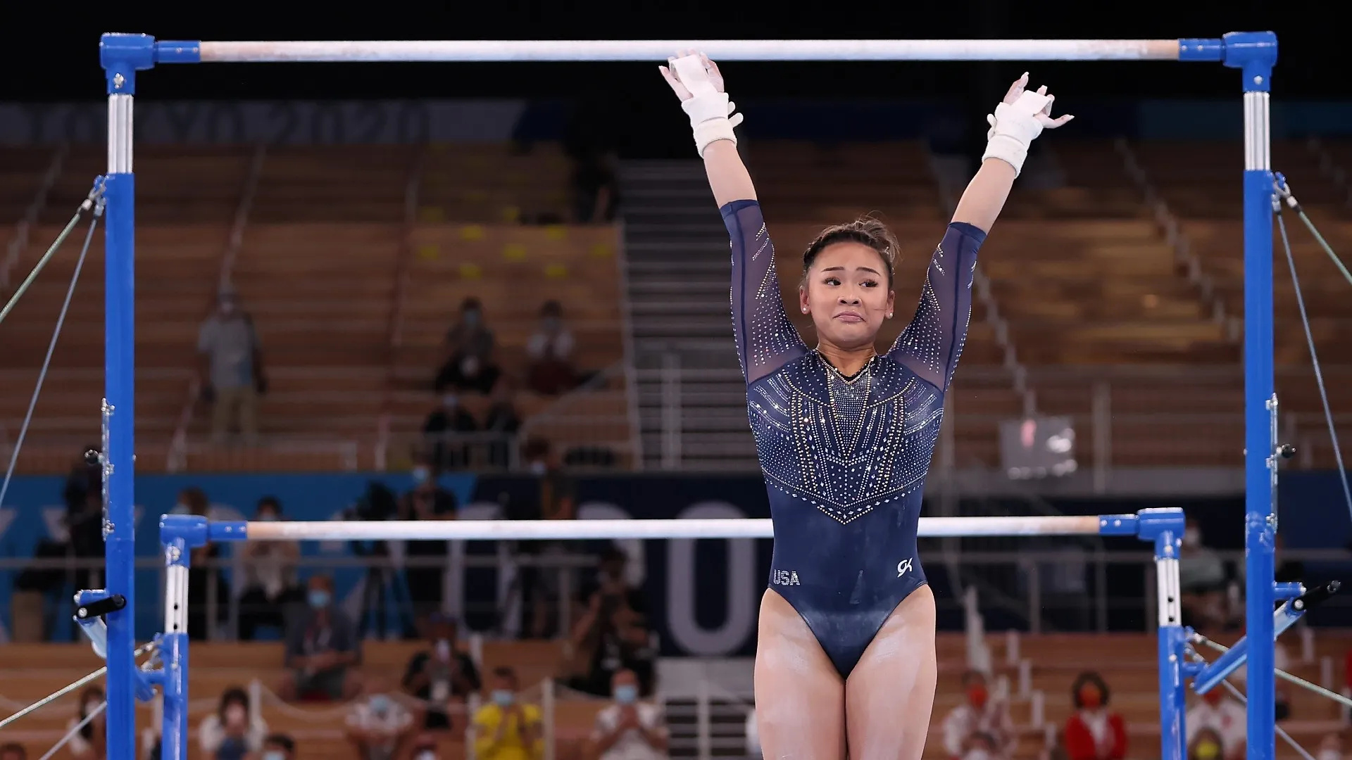 Suni Lee, Uneven Bars Performance, 1920x1080 Full HD Desktop