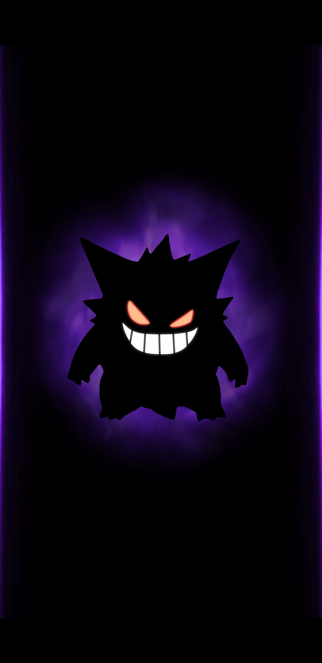 Gengar phone wallpapers, Mobile background, Sinister Pokmon, Haunter evolution, 1080x2220 HD Phone