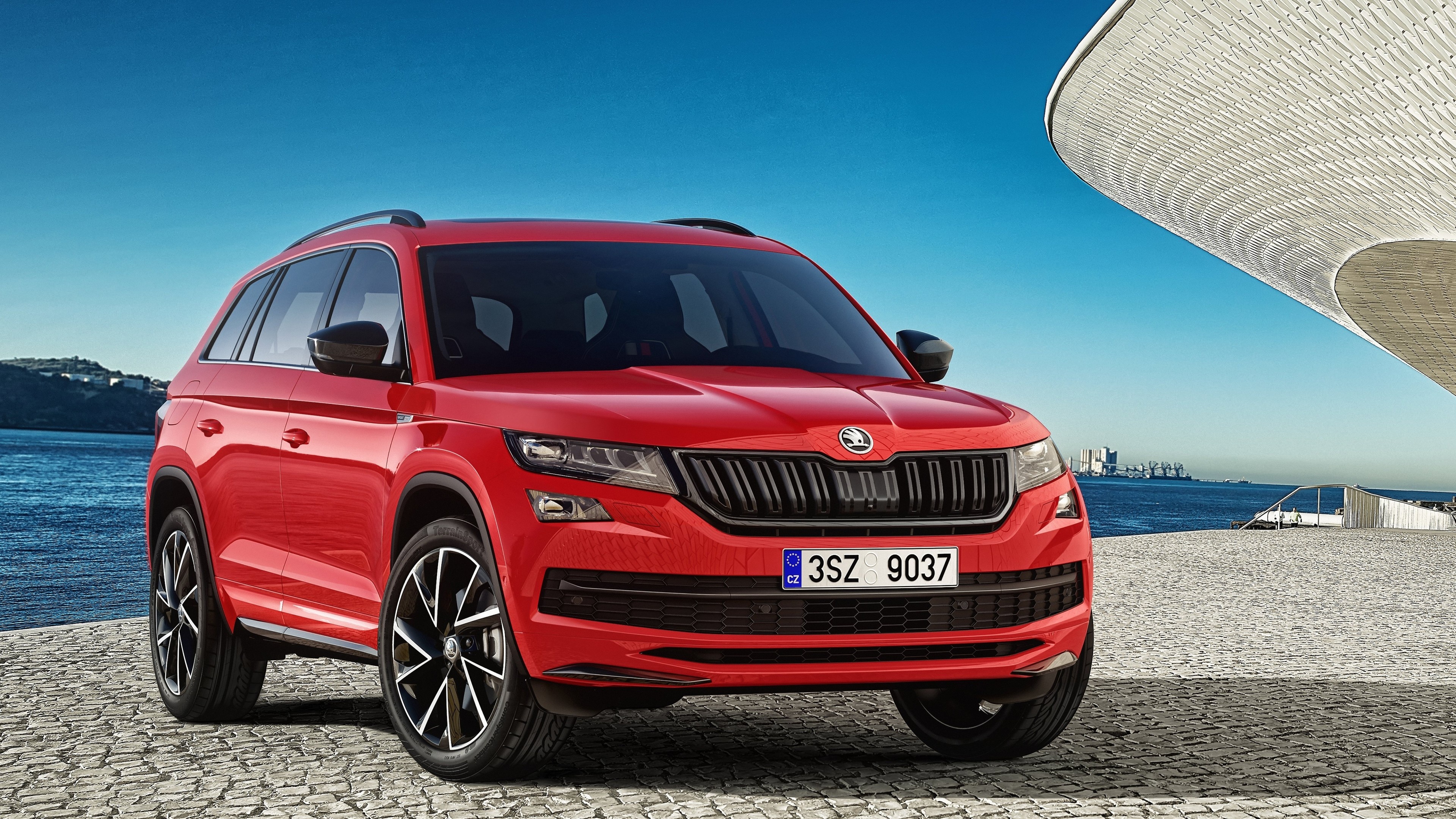 Skoda Kodiaq, 2019 cars SUV, 4K cars, Bikes 18123, 3840x2160 4K Desktop