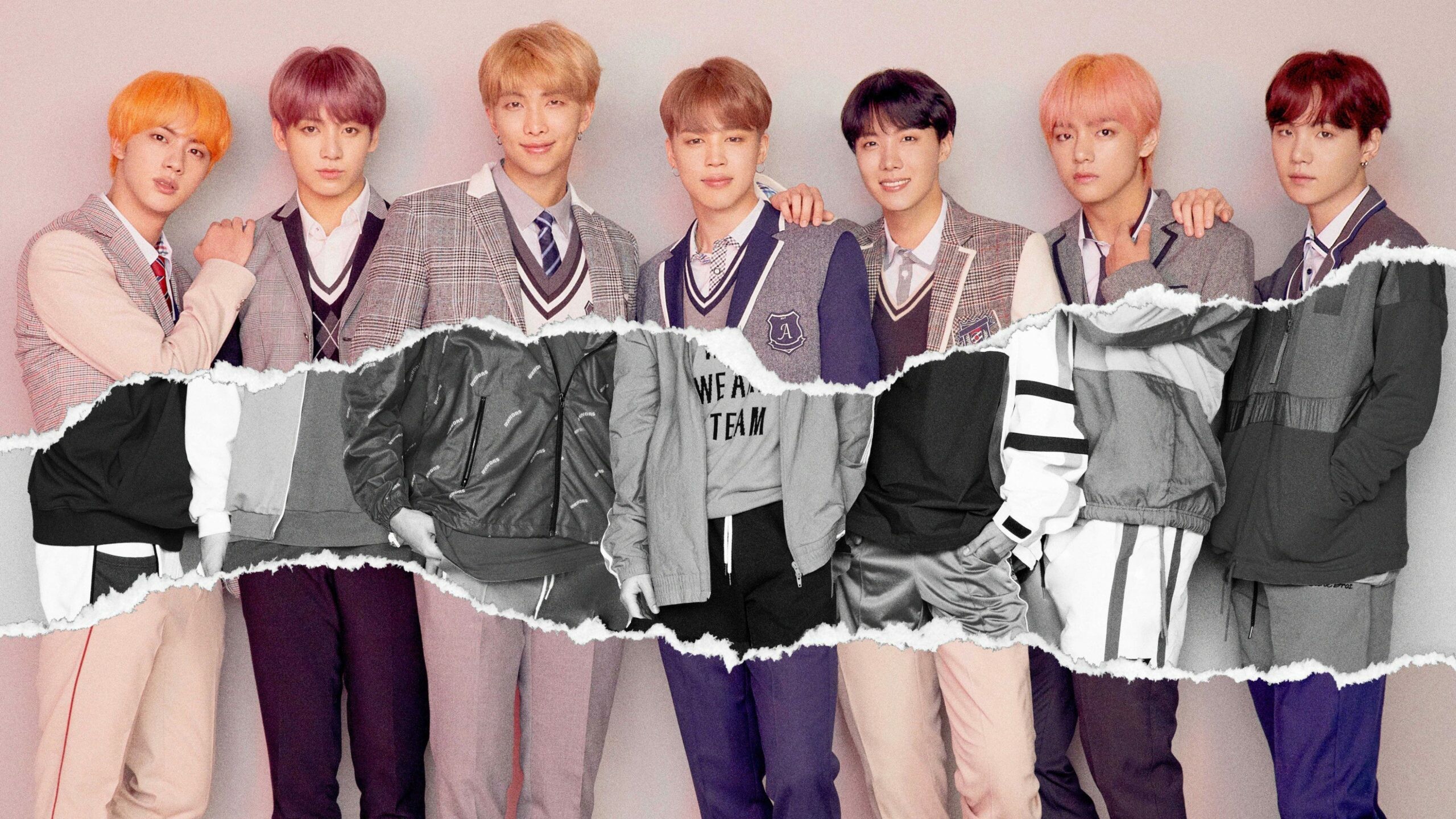 BTS, K-pop sensation, Musical talent, Global fandom, 2560x1440 HD Desktop