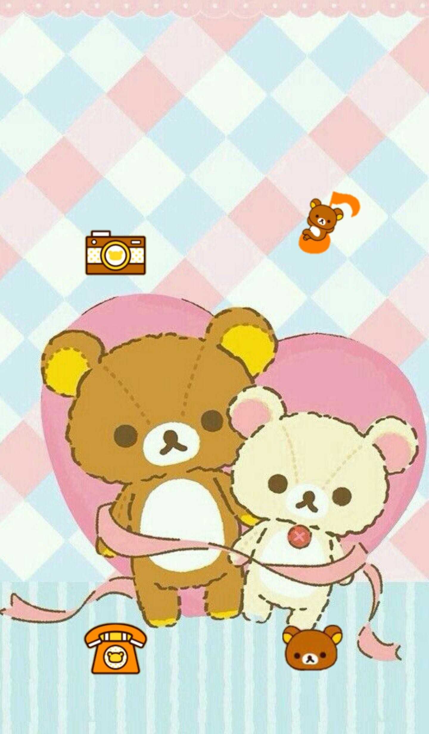 Rilakkuma, Korilakkuma Wallpaper, 1440x2460 HD Phone