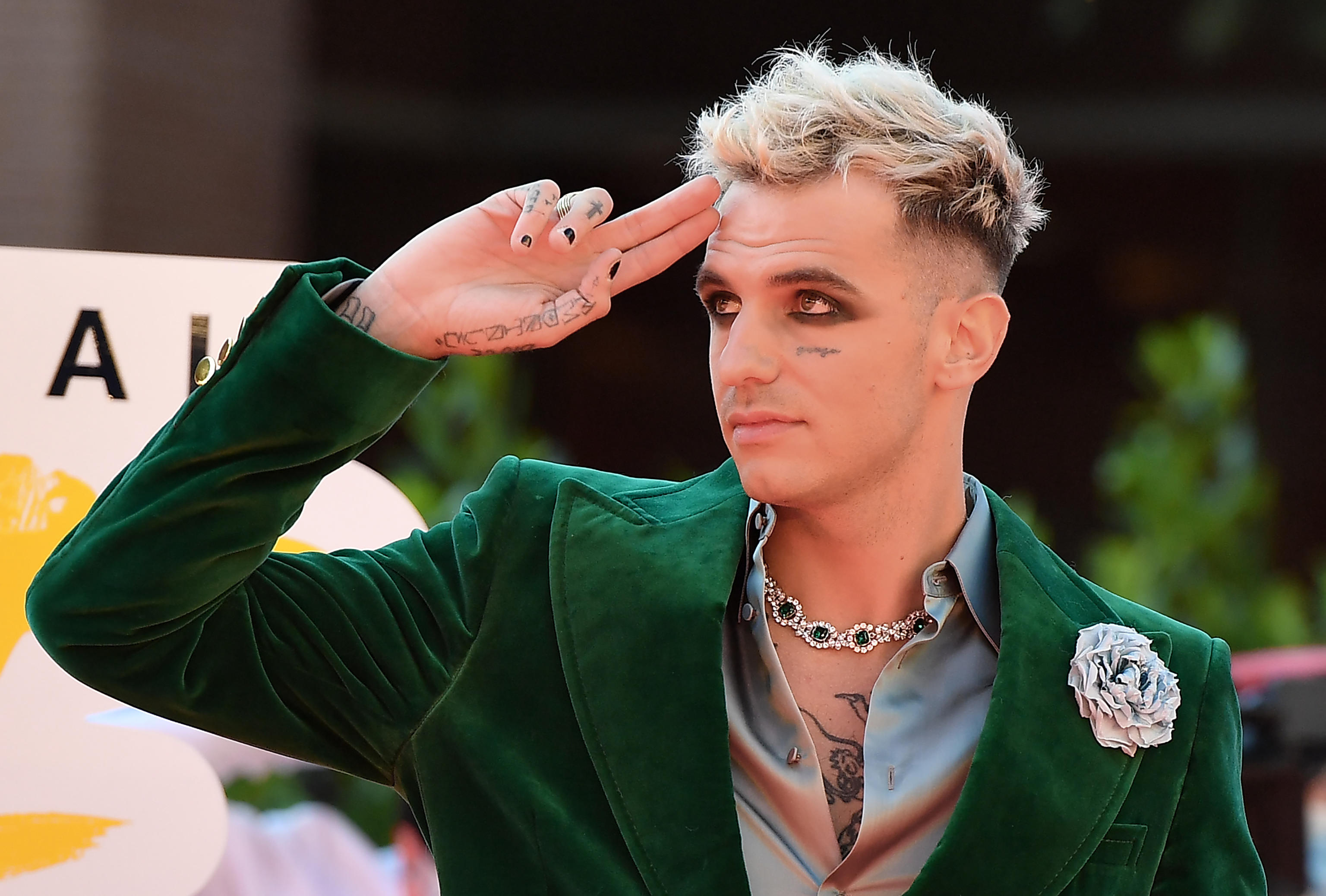 Achille Lauro, San Marino Festival, Eurovision, 3080x2080 HD Desktop