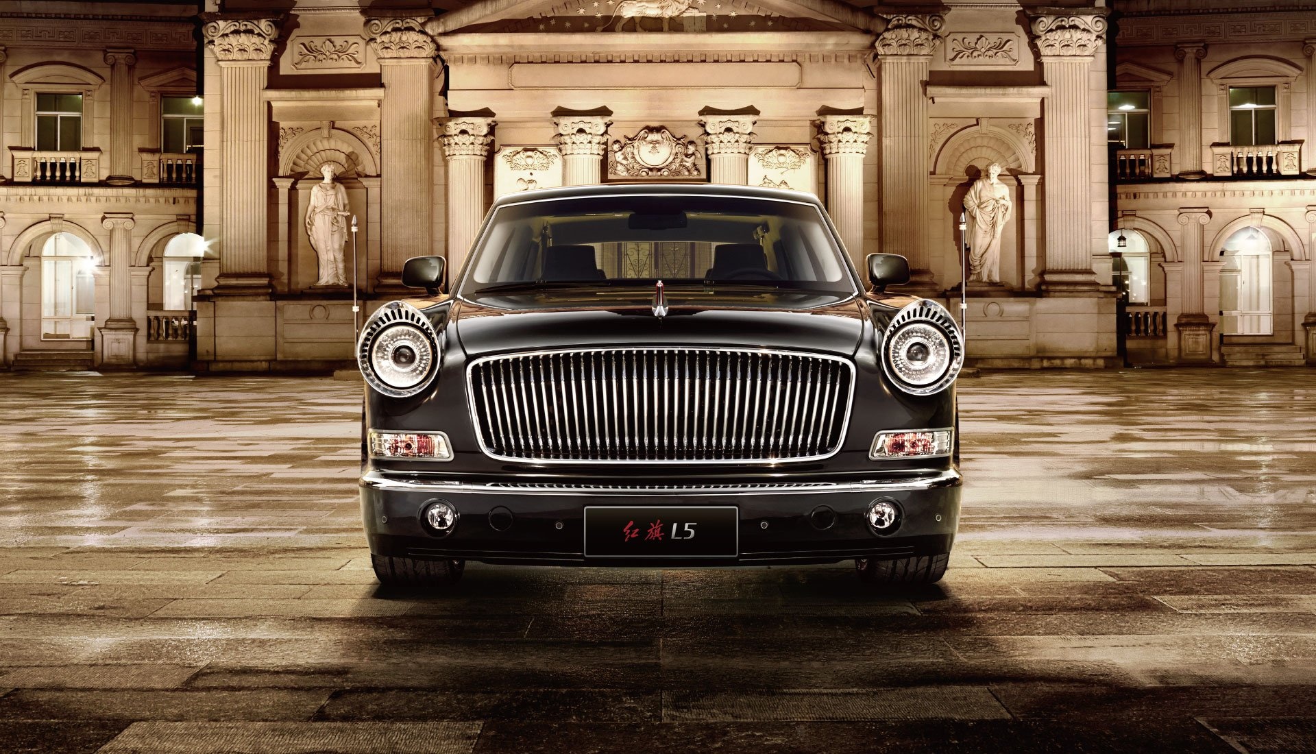 Hongqi vehicles, L 5 luxury, Vintage wallpaper, 1920x1100 HD Desktop