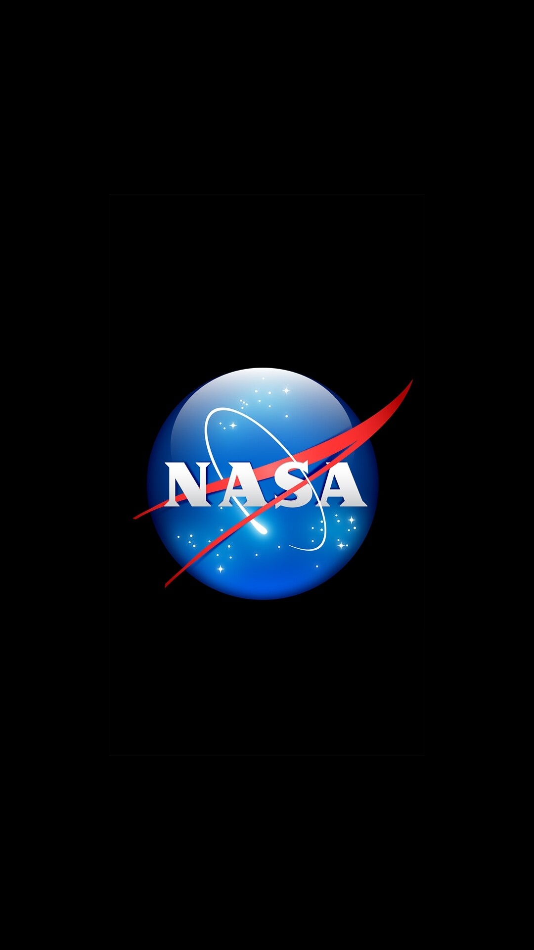 NASA logo wallpaper, Desktop and mobile backgrounds, NASA enthusiasts, Iconic emblem, 1080x1920 Full HD Phone