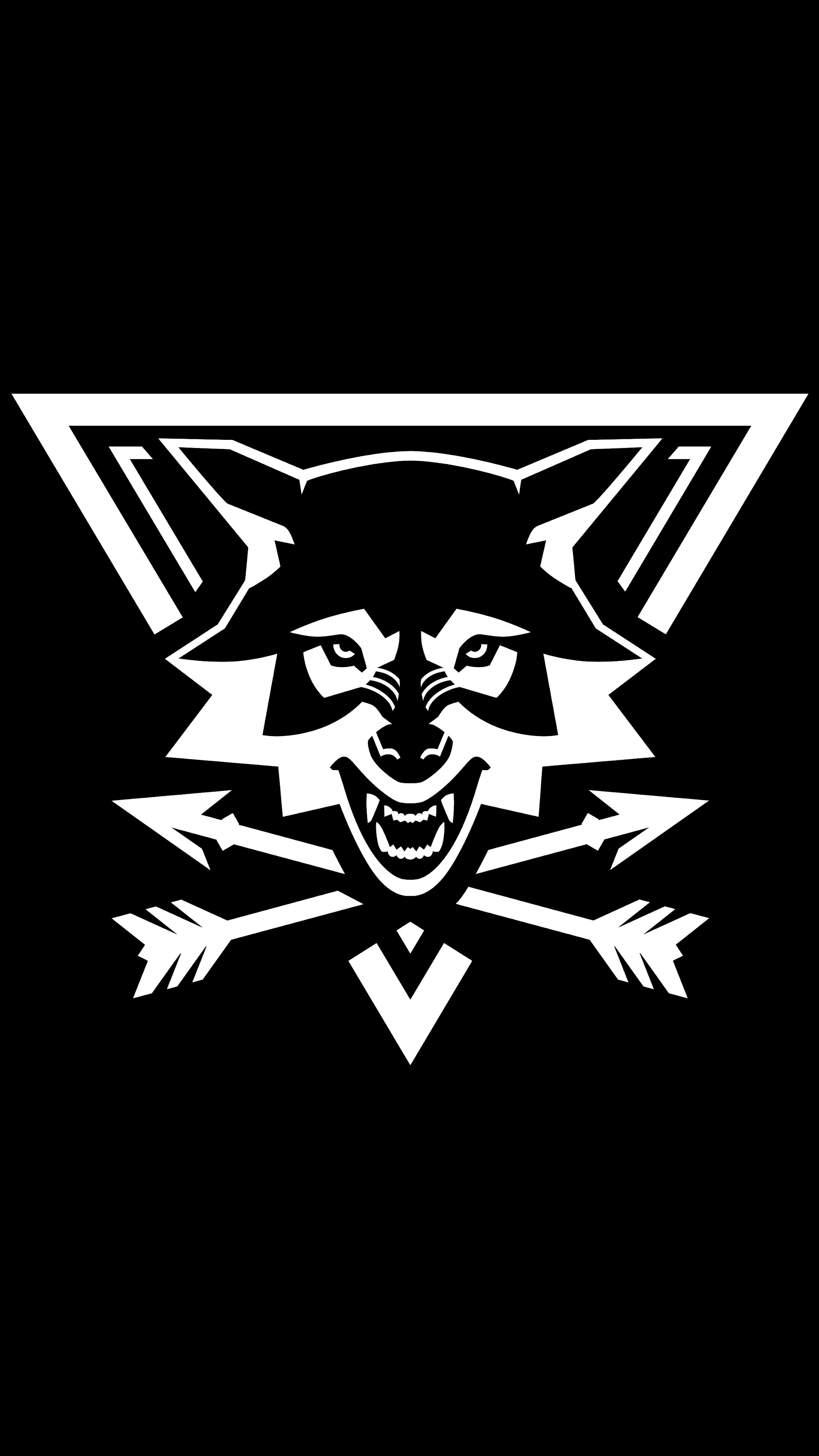 Wolf in The Division 2, Survivalist logo, PC desktop wallpaper, Gaming aesthetic, 2160x3840 4K Phone