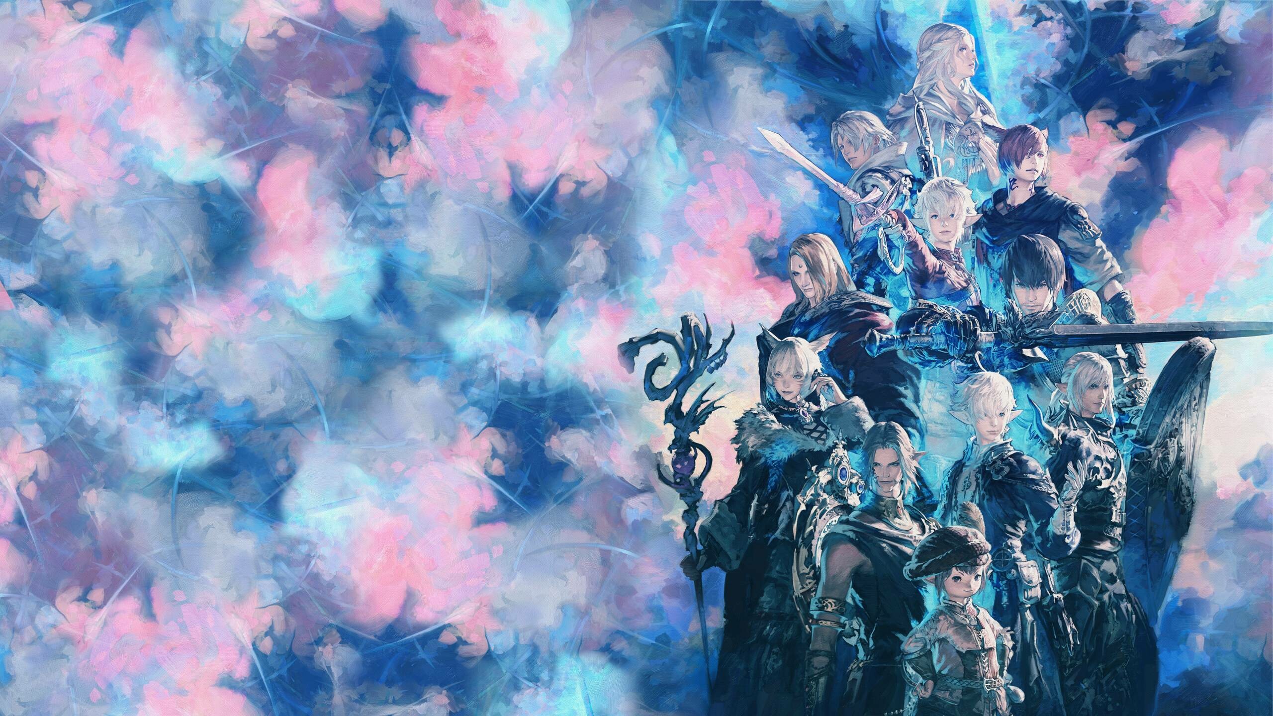 Final Fantasy XIV, Latest endwalker art, Rffxiv, 2560x1440 HD Desktop