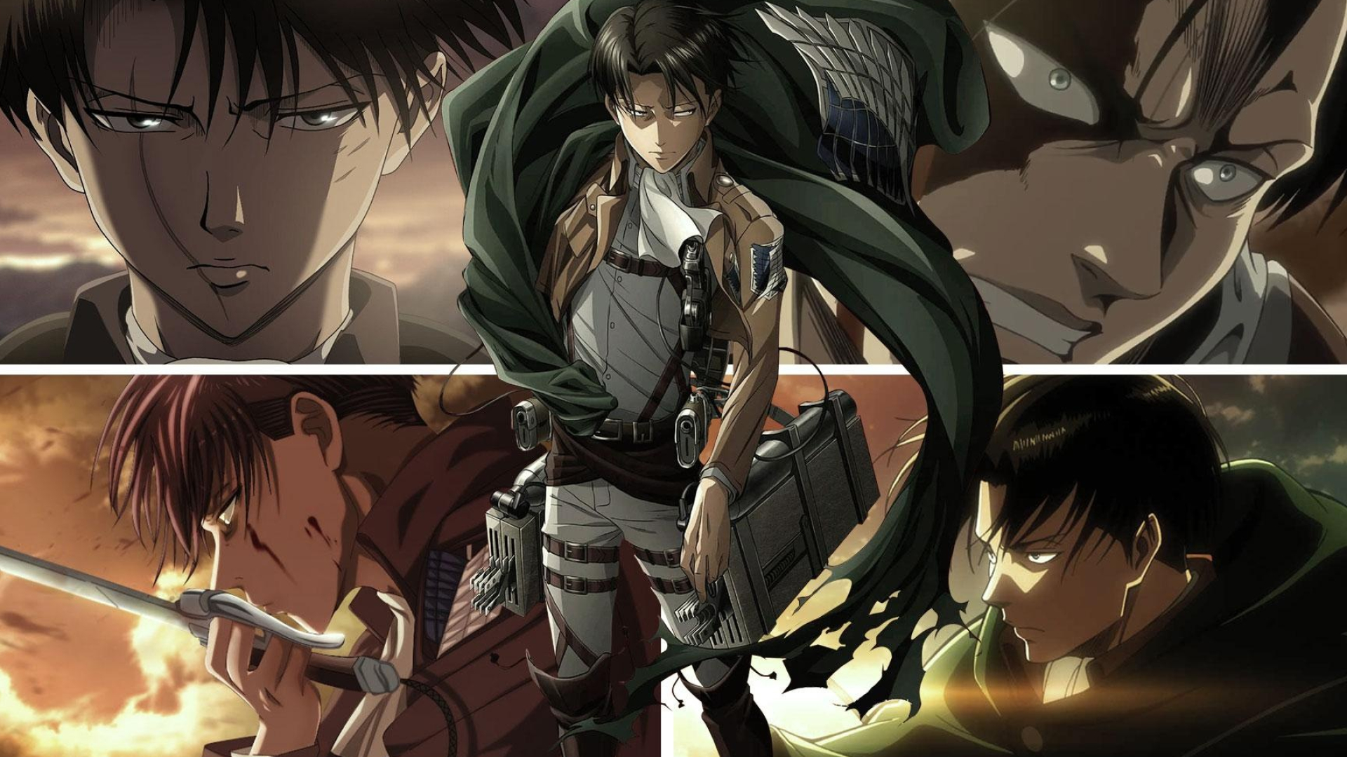 Levi Ackerman, Broken Panda, Cool wallpaper, Anime character, 1920x1080 Full HD Desktop