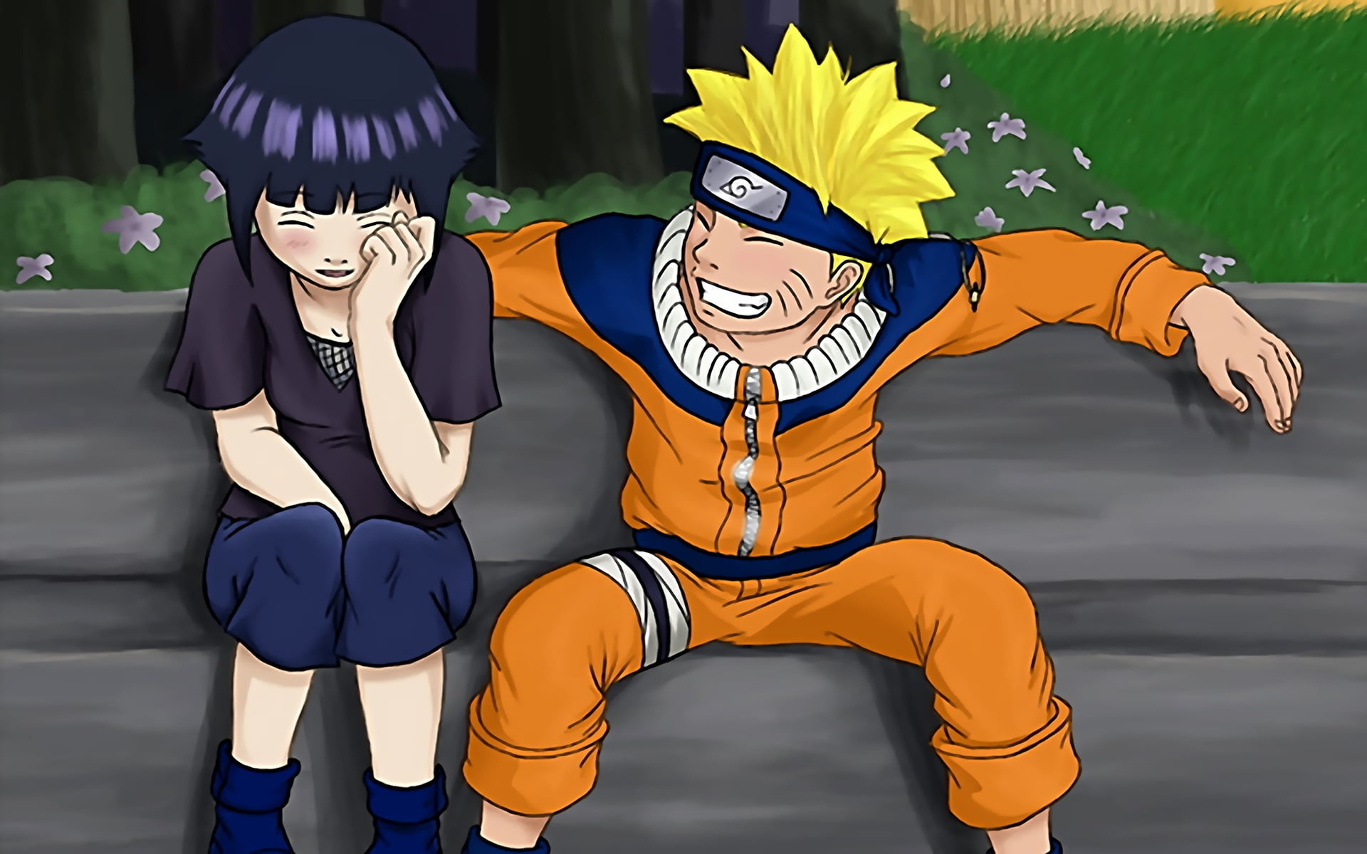 Uzumaki Naruto and Hinata HD wallpaper, Anime couple, Powerful bond, Heartwarming moments, 1920x1200 HD Desktop