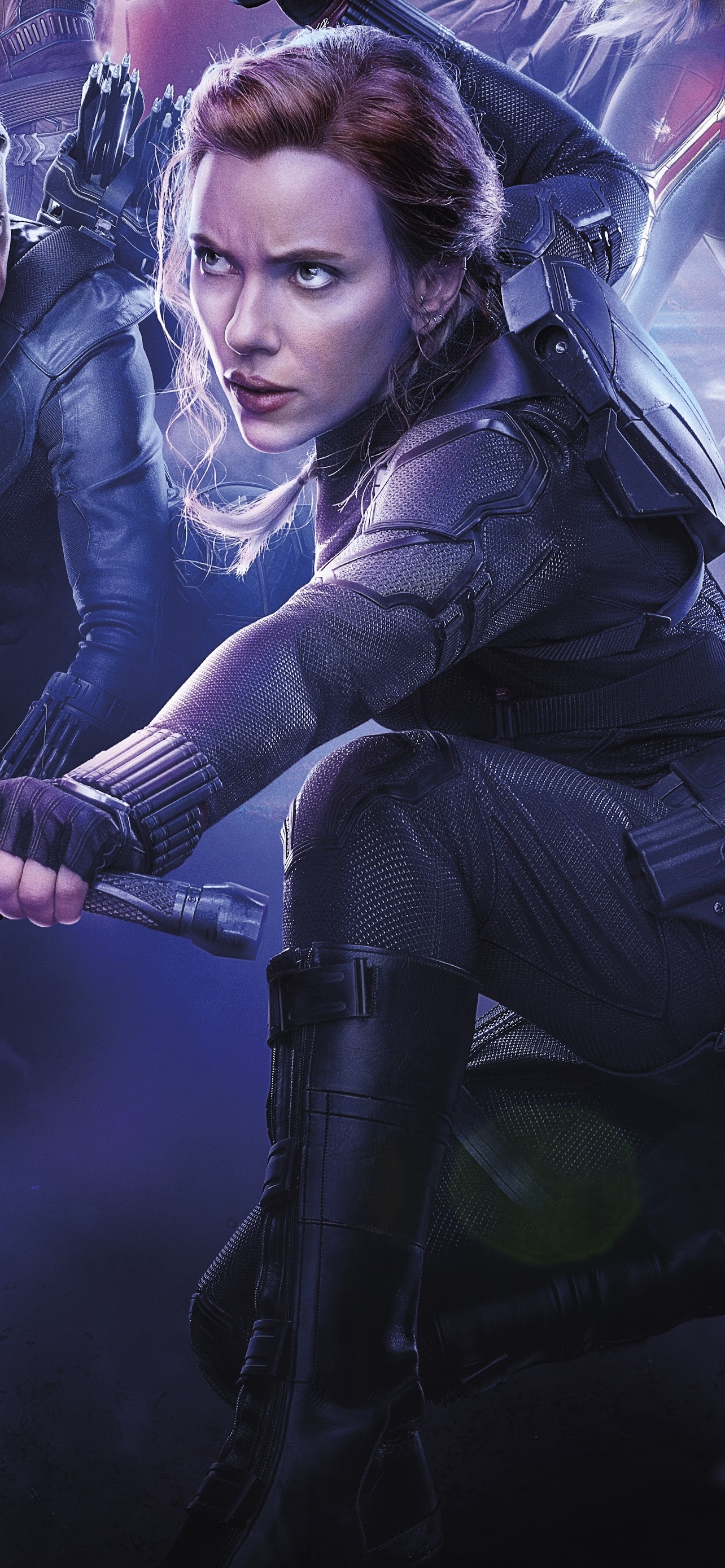 Black Widow, Avenger heroes wallpaper, Epic 4k image, Marvel Cinematic Universe, 1290x2780 HD Phone