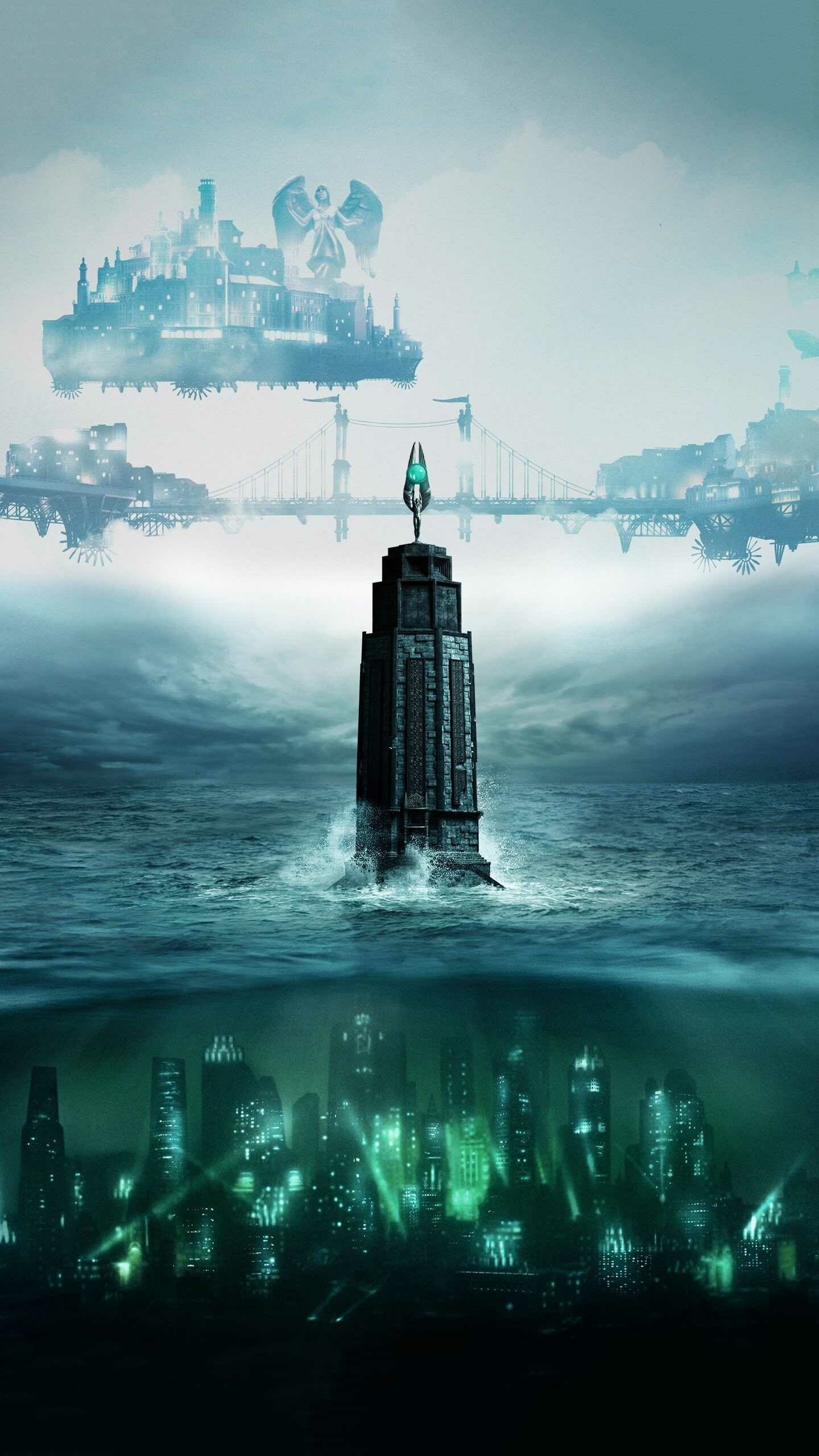 BioShock, Awesome wallpapers, Free download, HD quality, 1440x2560 HD Phone