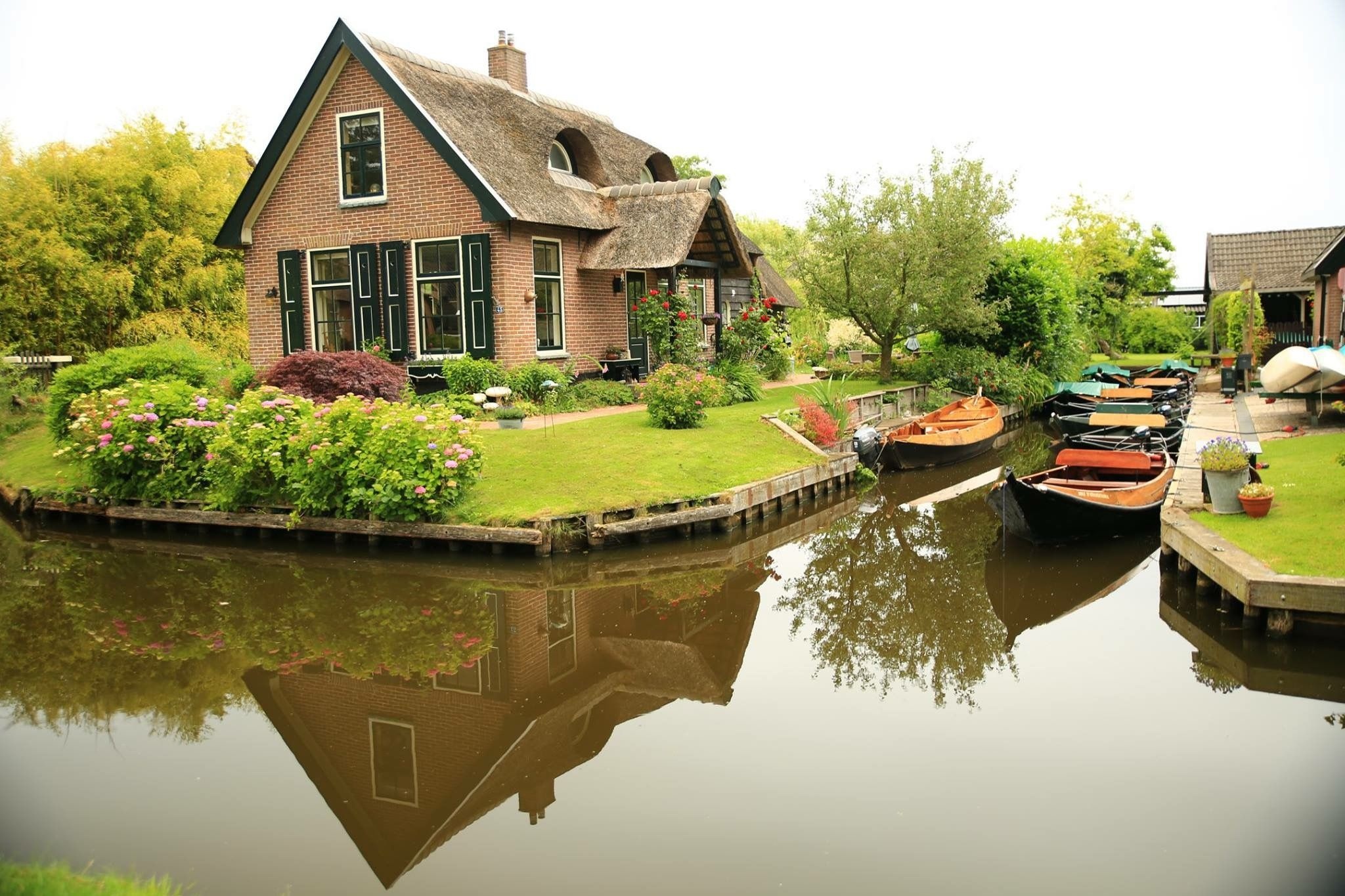 Giethoorn, Netherlands, Travel, Places to go, 2050x1370 HD Desktop