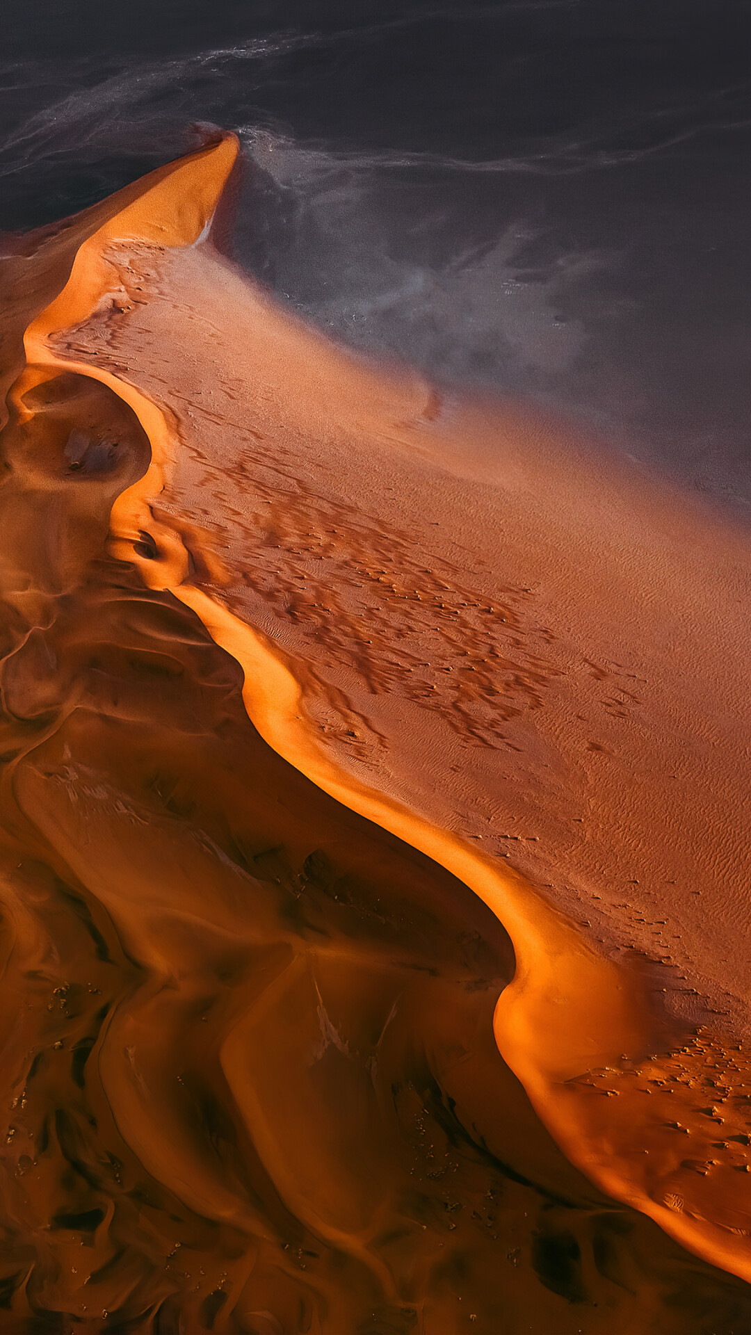 Namib Desert, African beauty, Majestic landscapes, Nature's serenity, 1080x1920 Full HD Phone