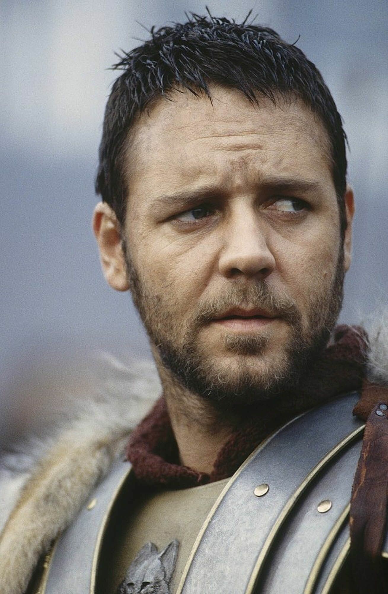 Russell Crowe, Gladiator movie, Brave warrior, Historical epic, 1310x2000 HD Phone